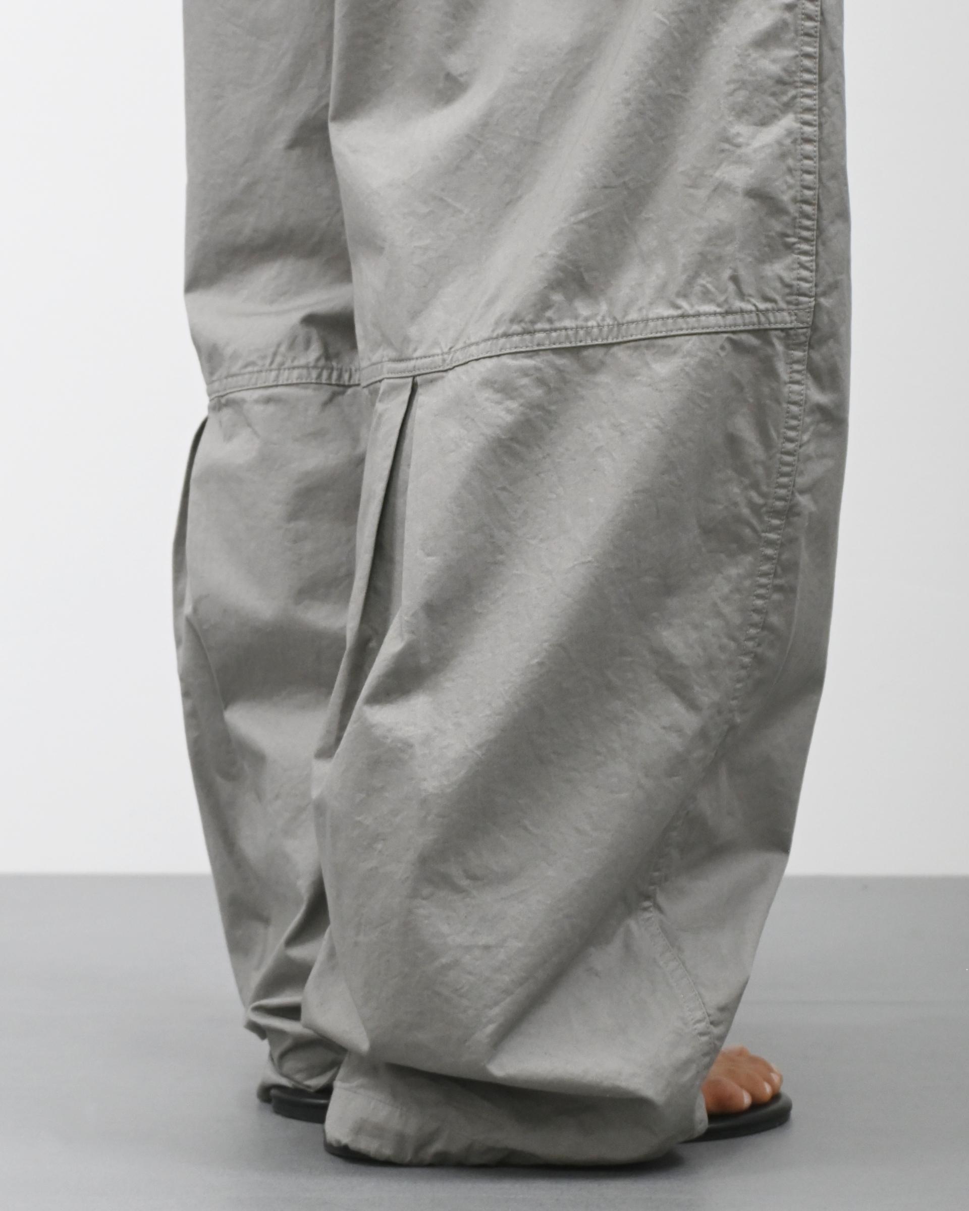 double fit balloon cotton pants