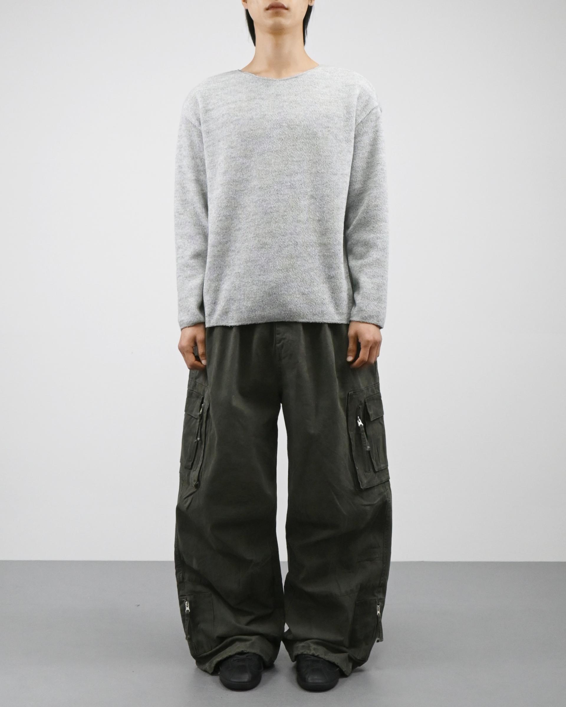 box pocket cargo cotton pants