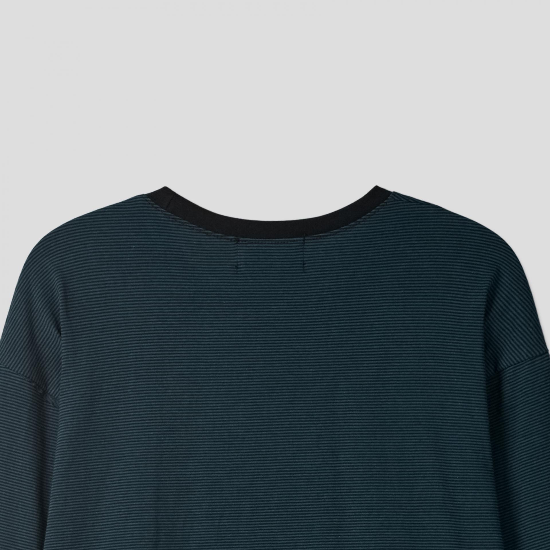 calm stripe warmer long sleeve