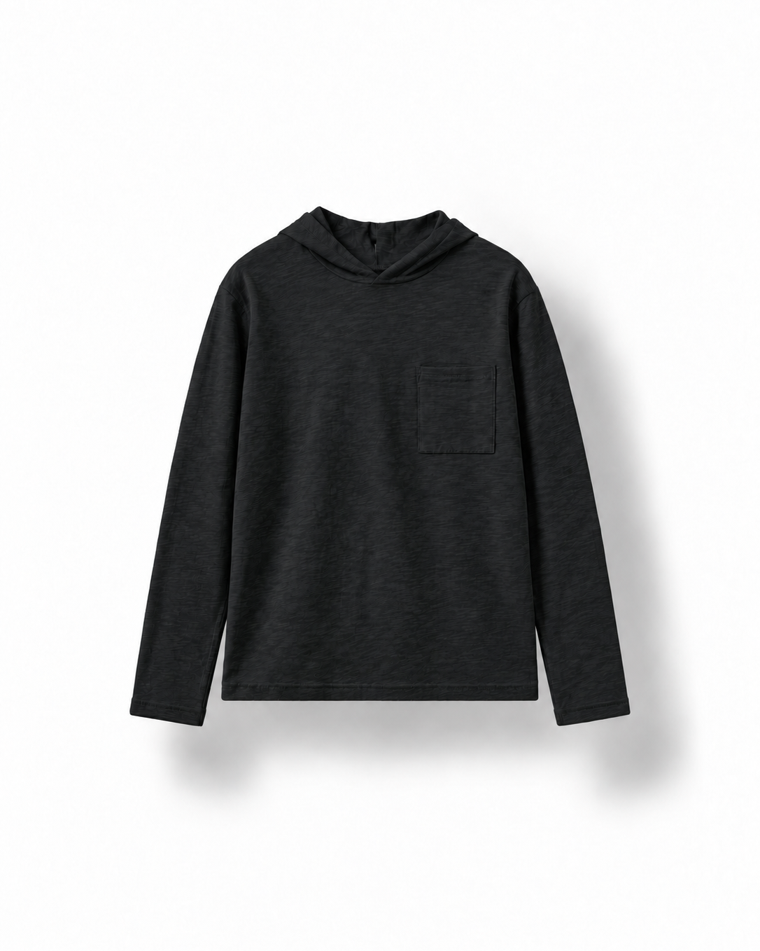 slub pocket warmer hoodie