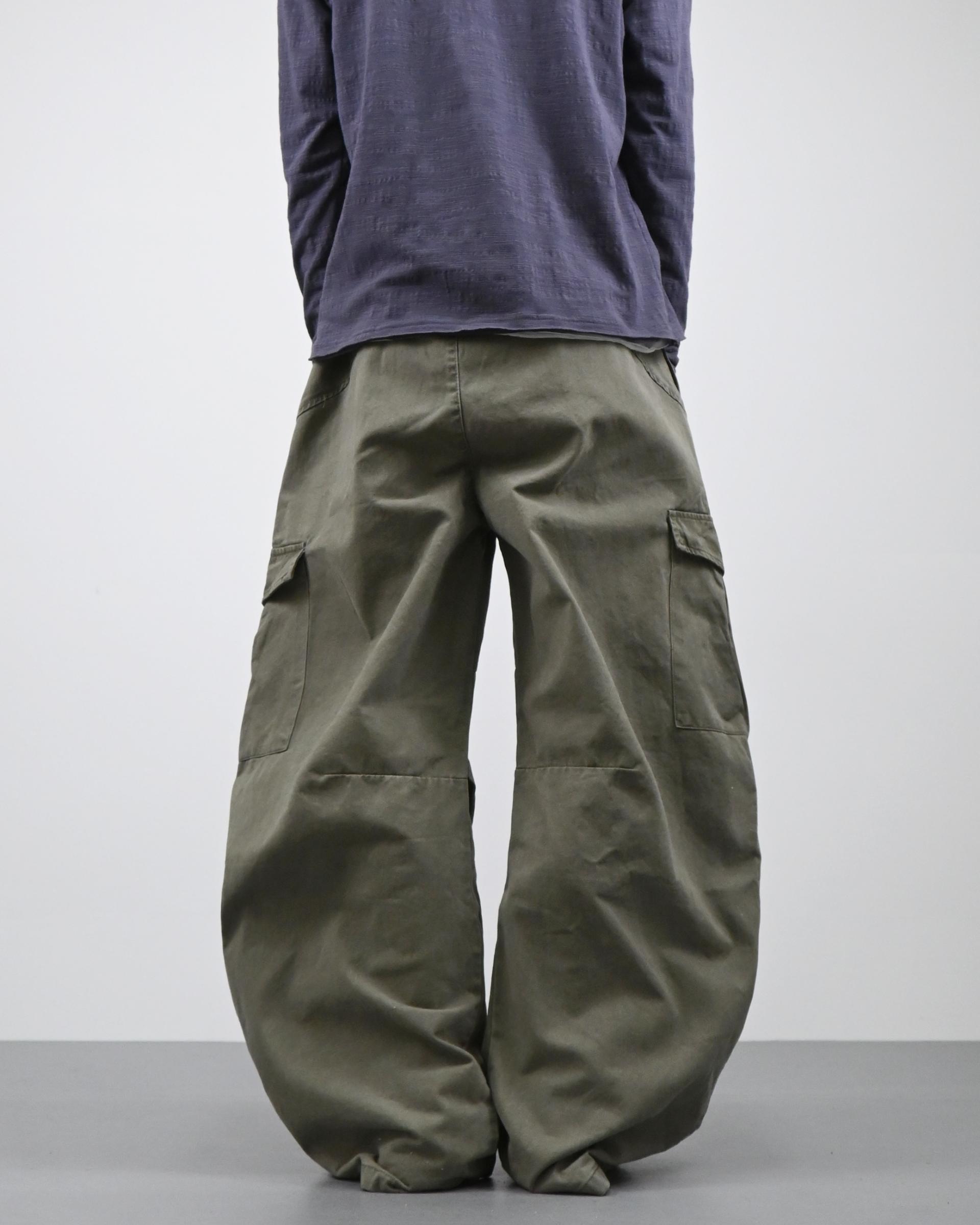 neon invision curved cotton pants