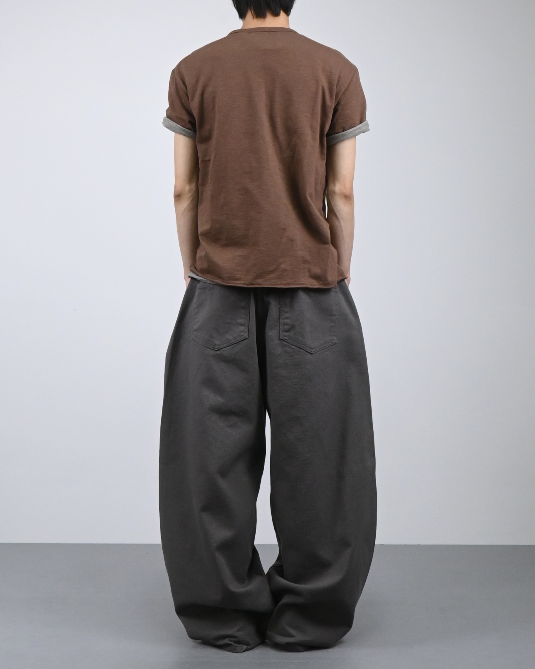 banding balloon cotton pants
