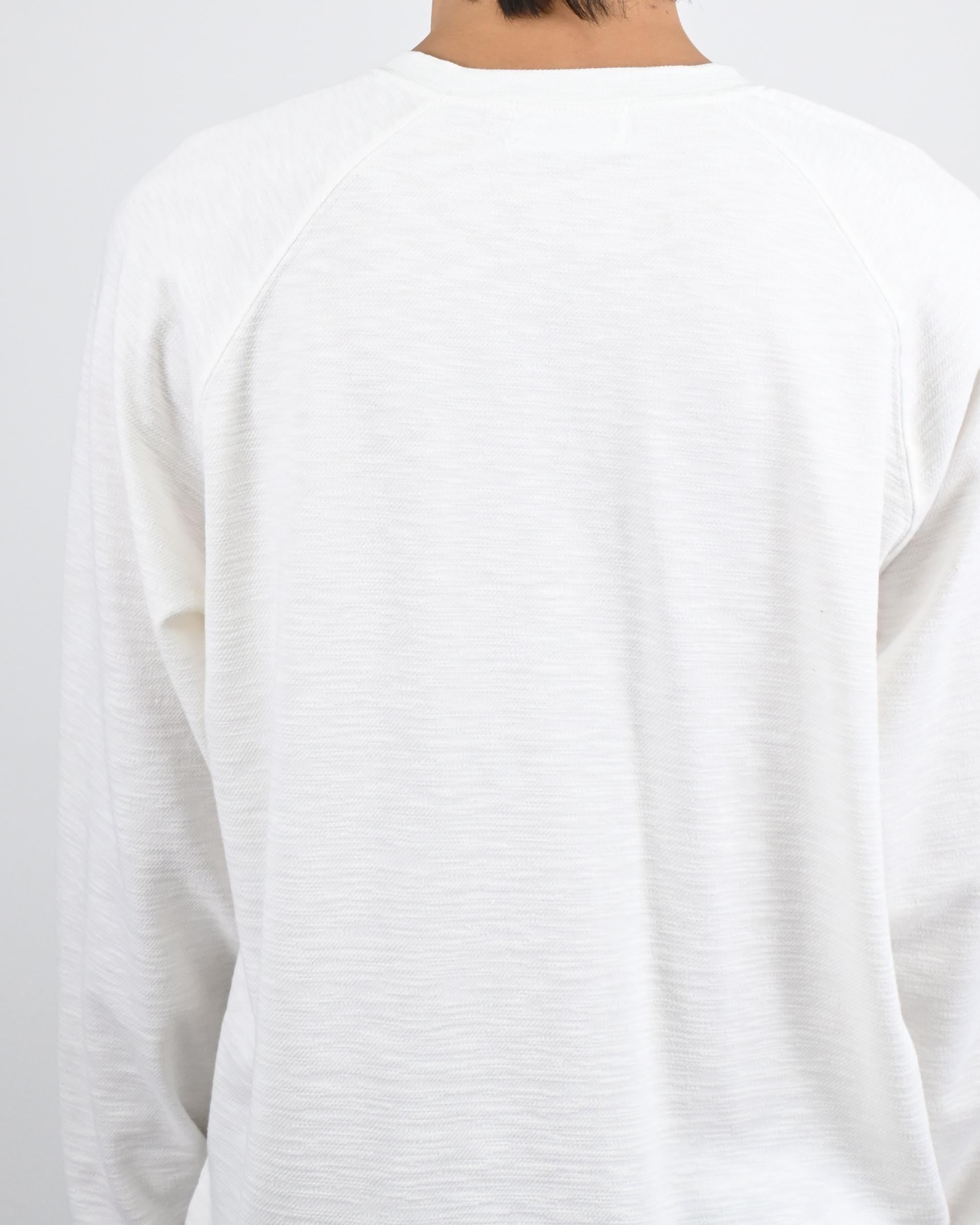 slub raglan henley neck