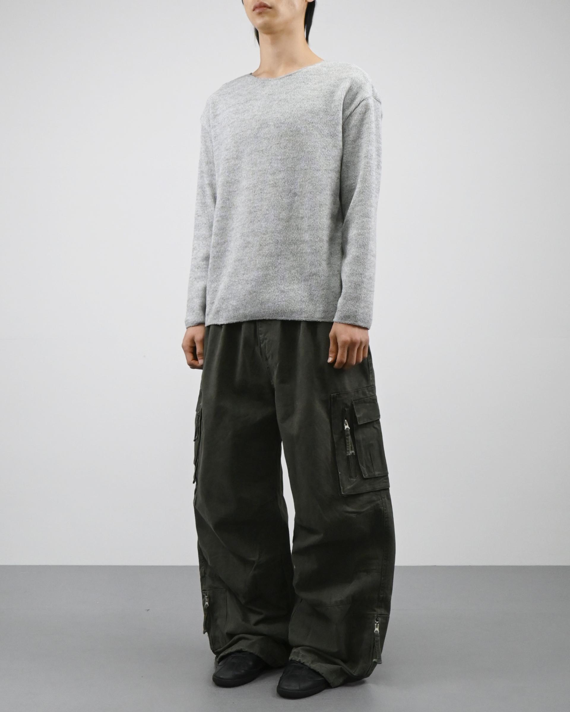 box pocket cargo cotton pants