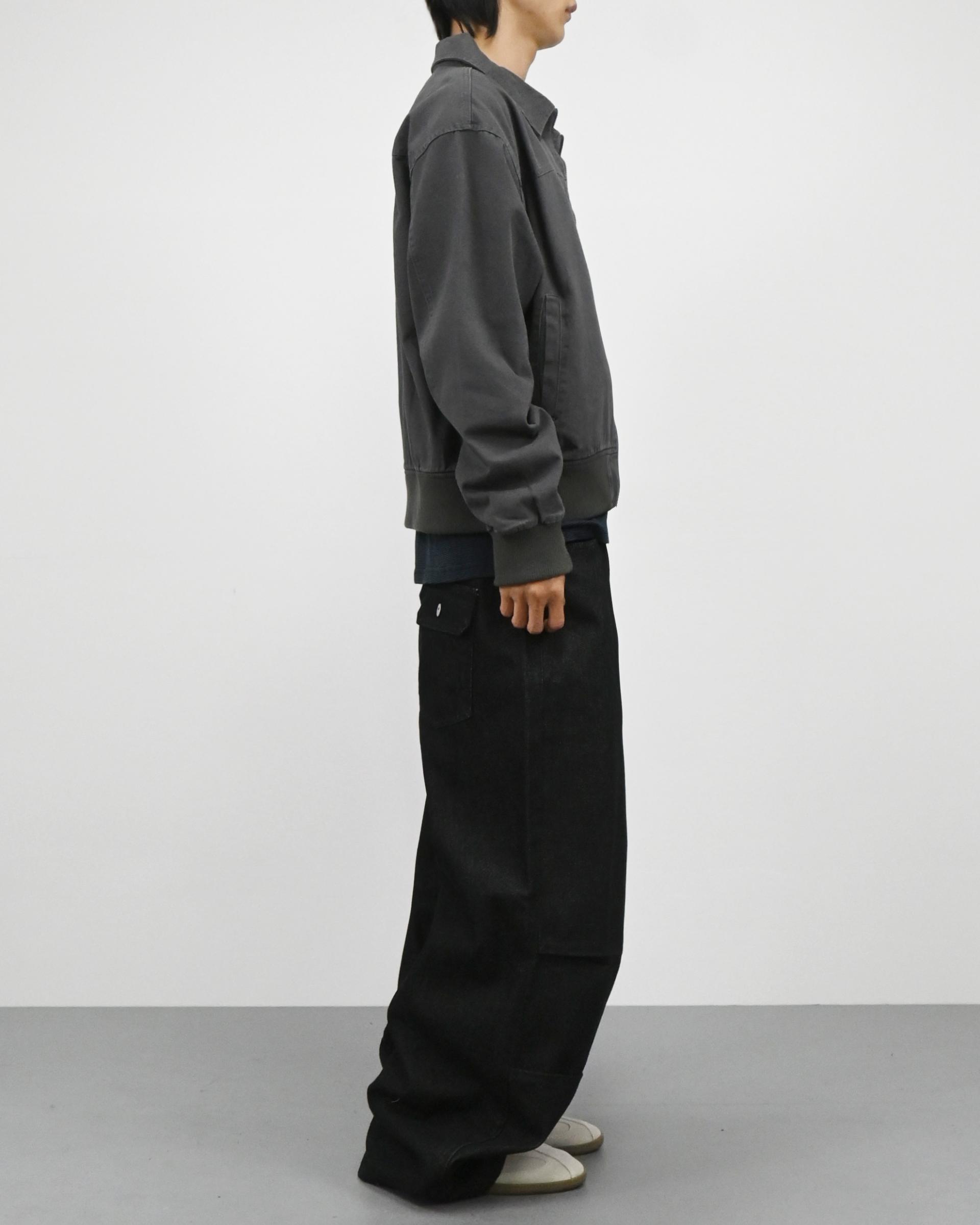milo velcro balloon denim pants