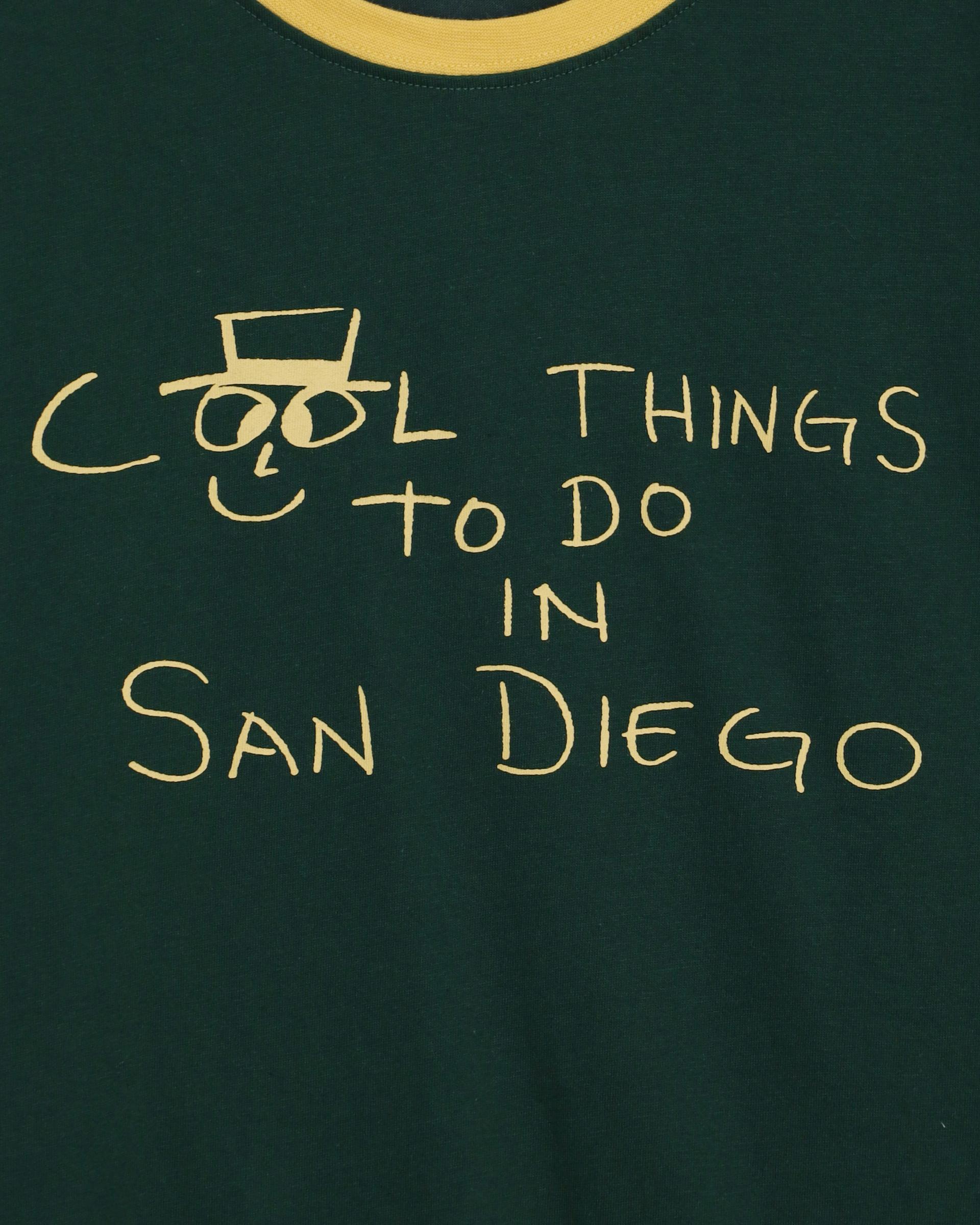 san diego ringer half t-shirt