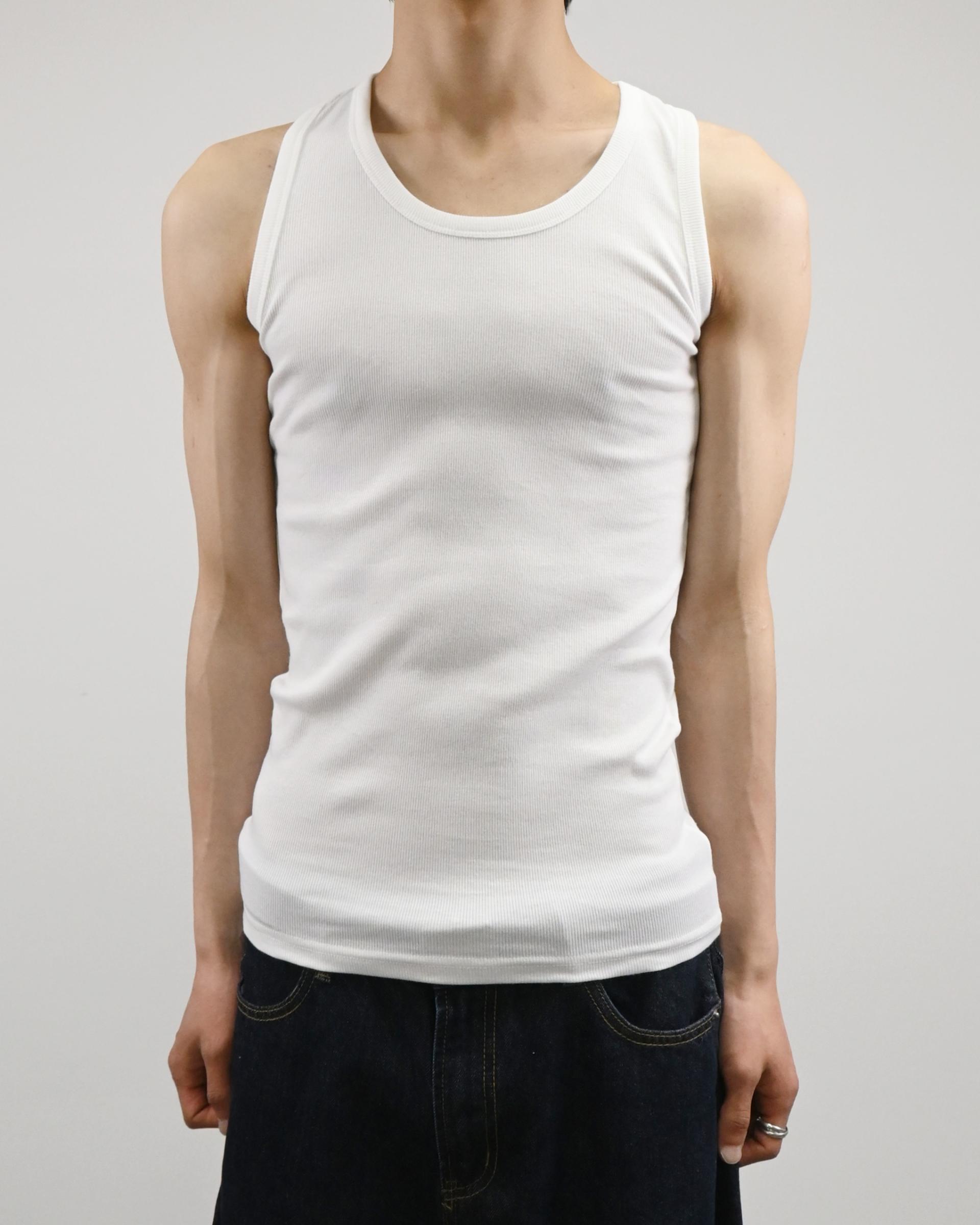 stretchable ribbed vest
