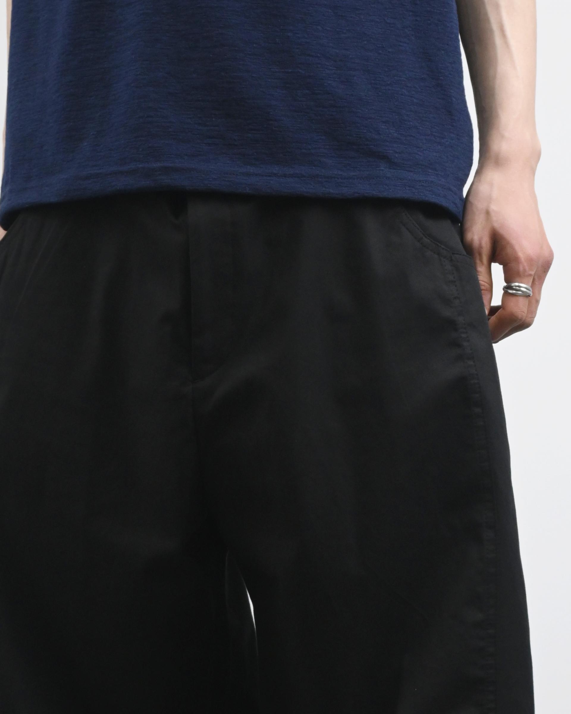 dear curved cotton pants