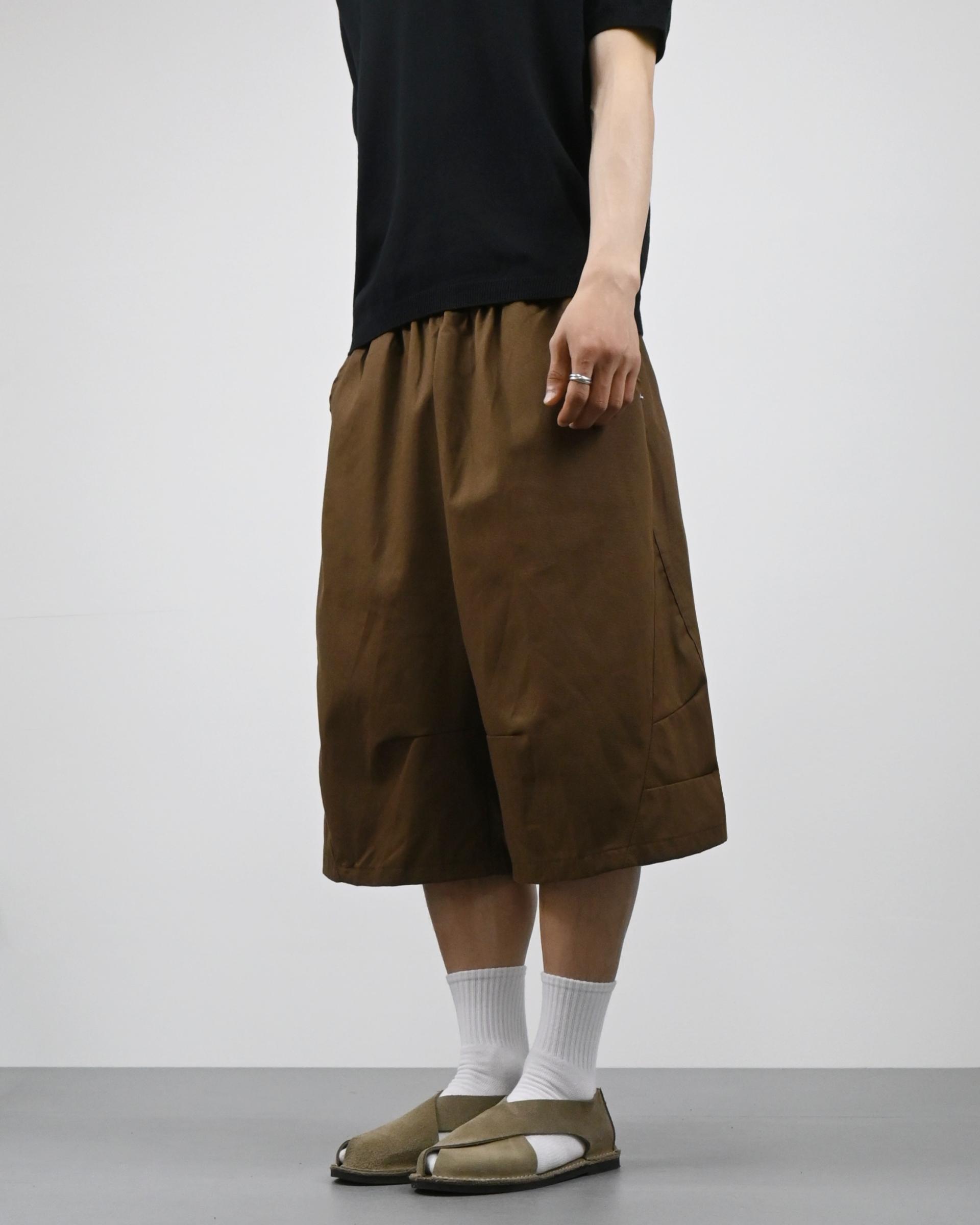 archive curved bermuda cotton pants