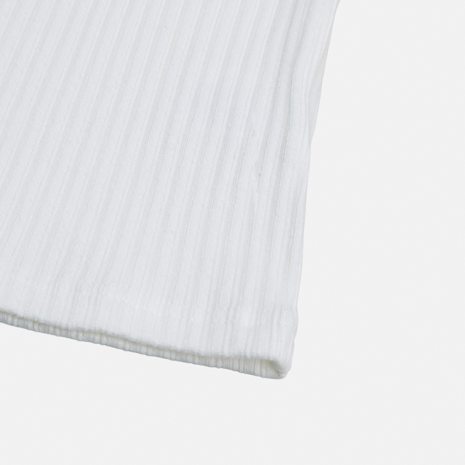 back incision ribbed vest