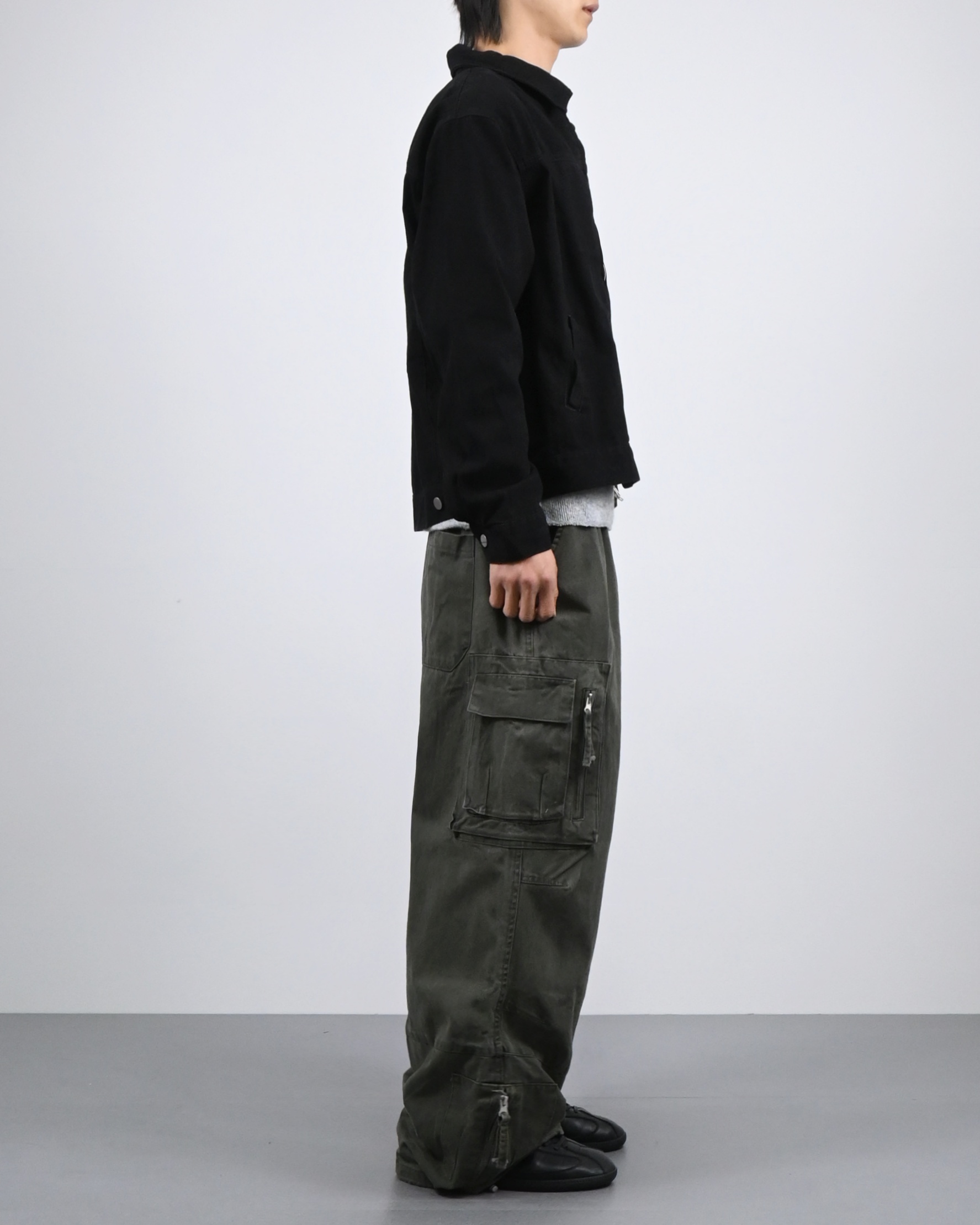 leon kara trucker jacket