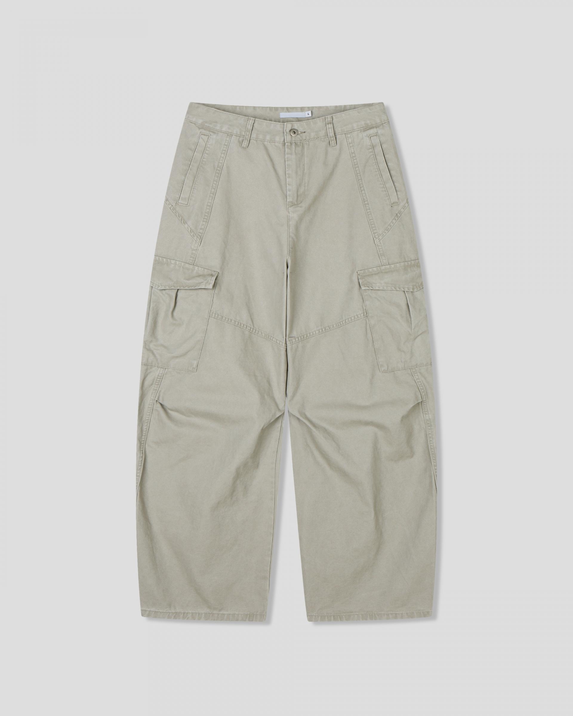 neon invision curved cotton pants