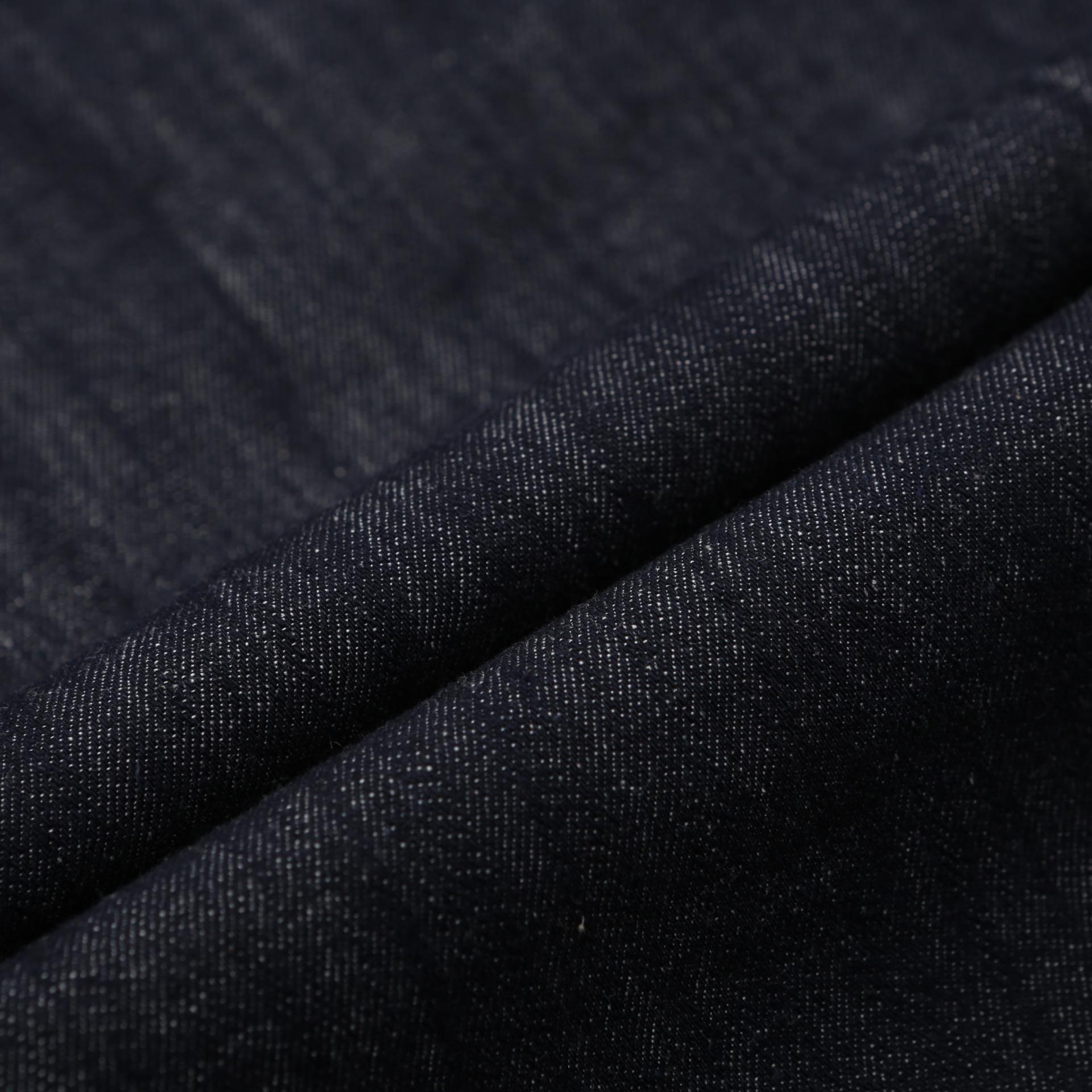 rope swelly curved denim pants