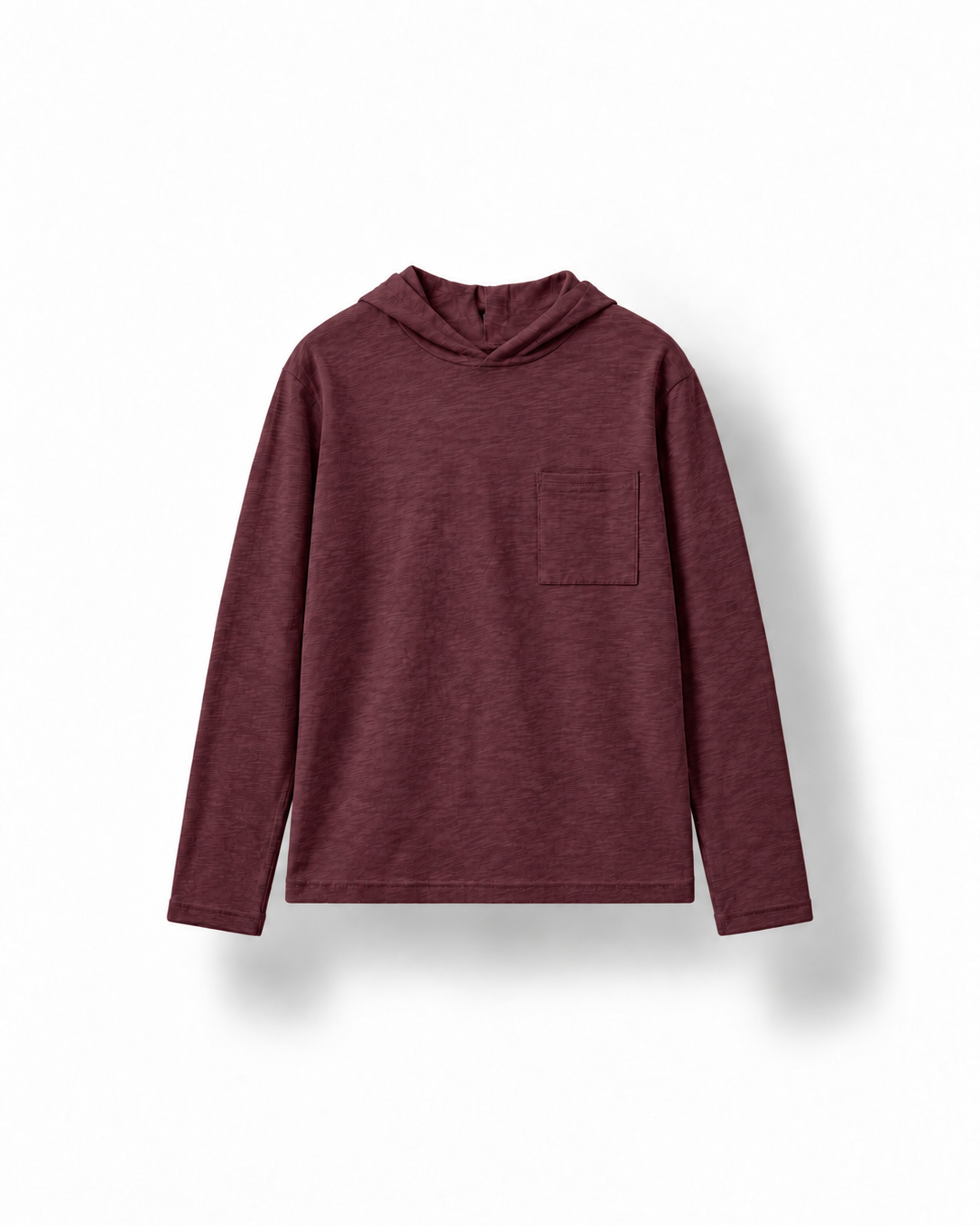 slub pocket warmer hoodie