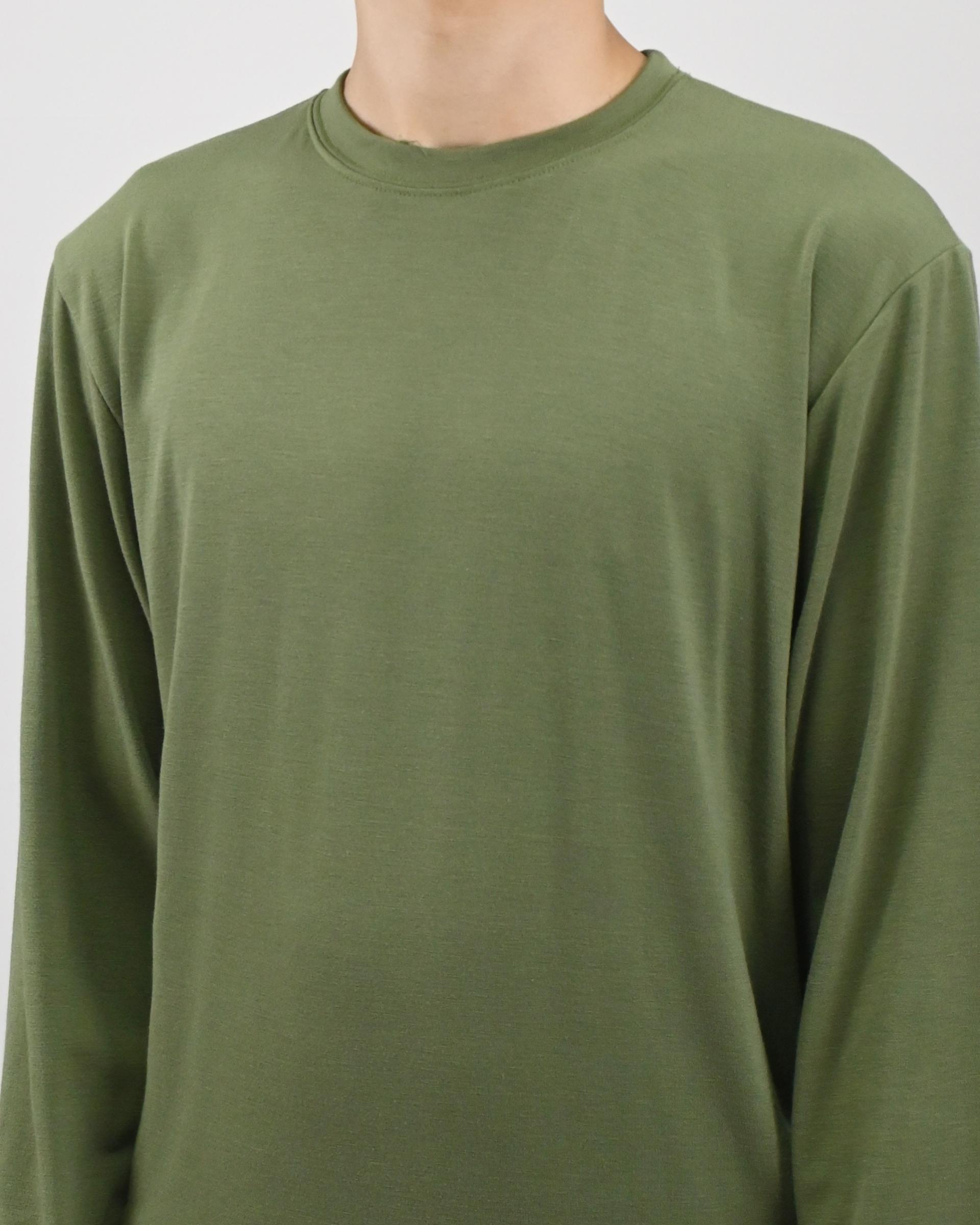 slub henley neck long sleeve 복제