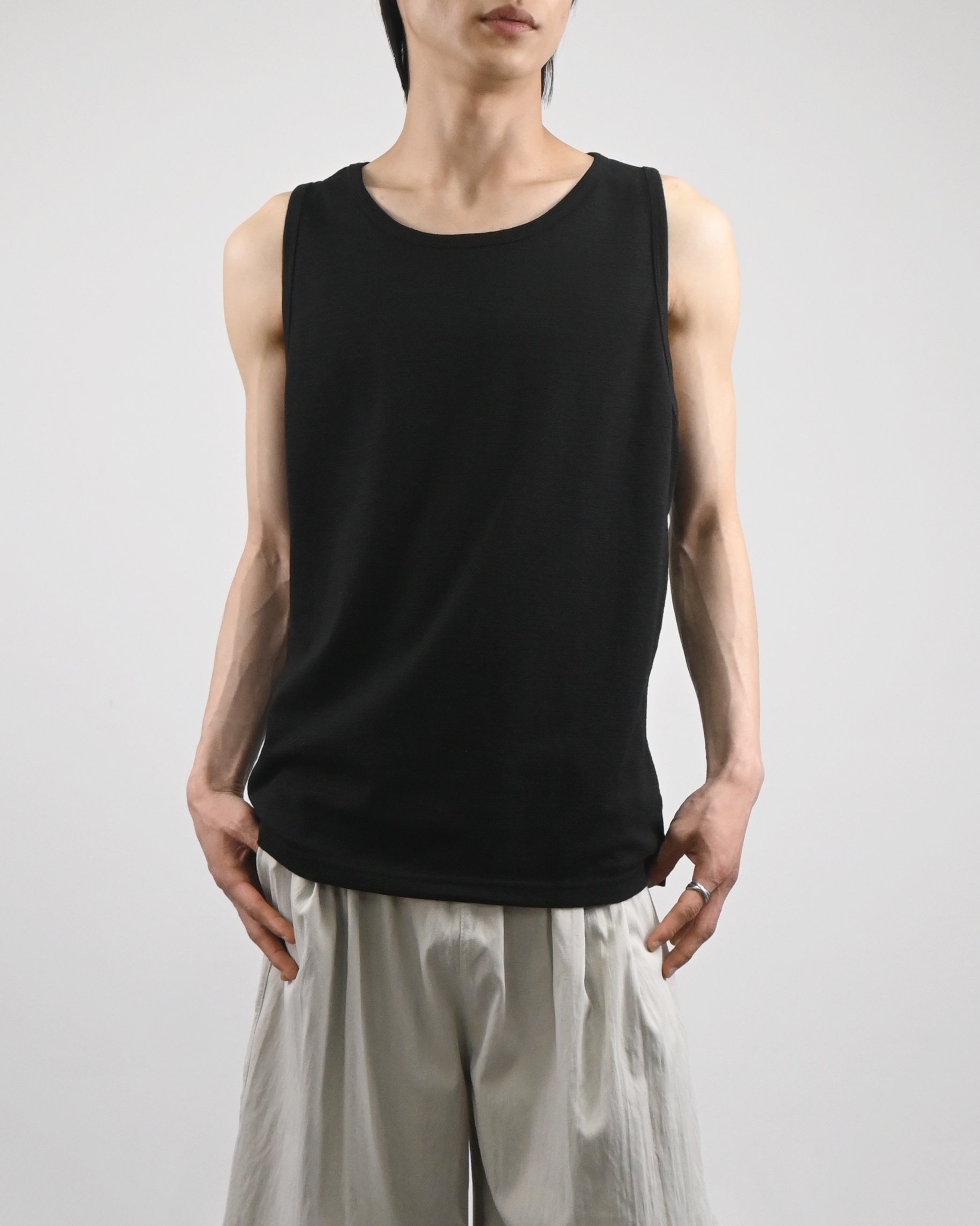 slub generous vest