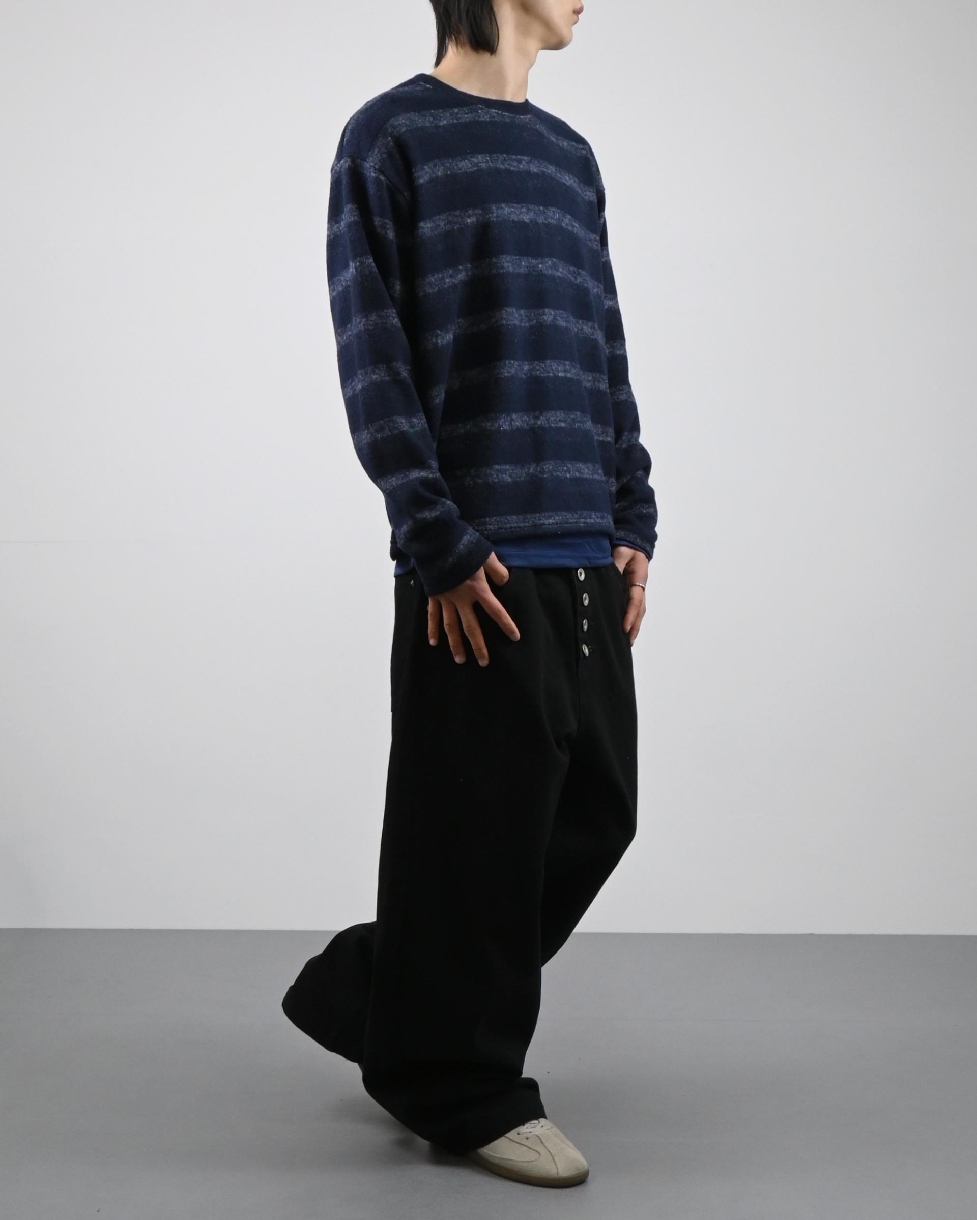 ash stripe knit