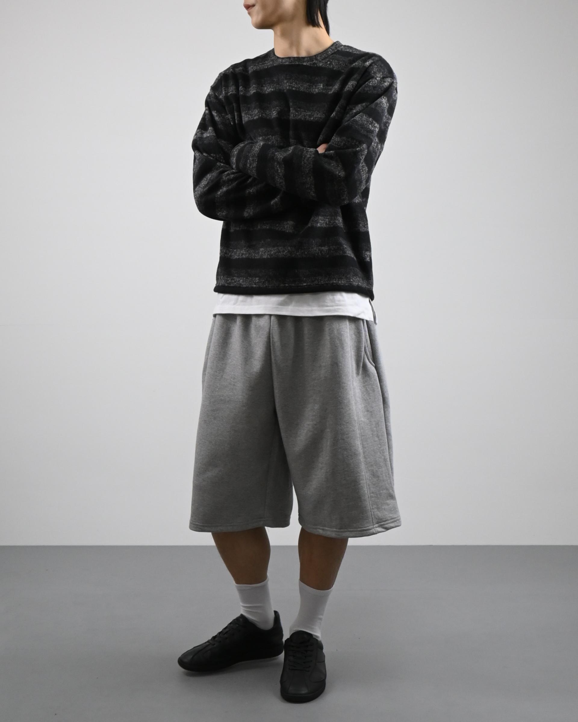 ash stripe knit
