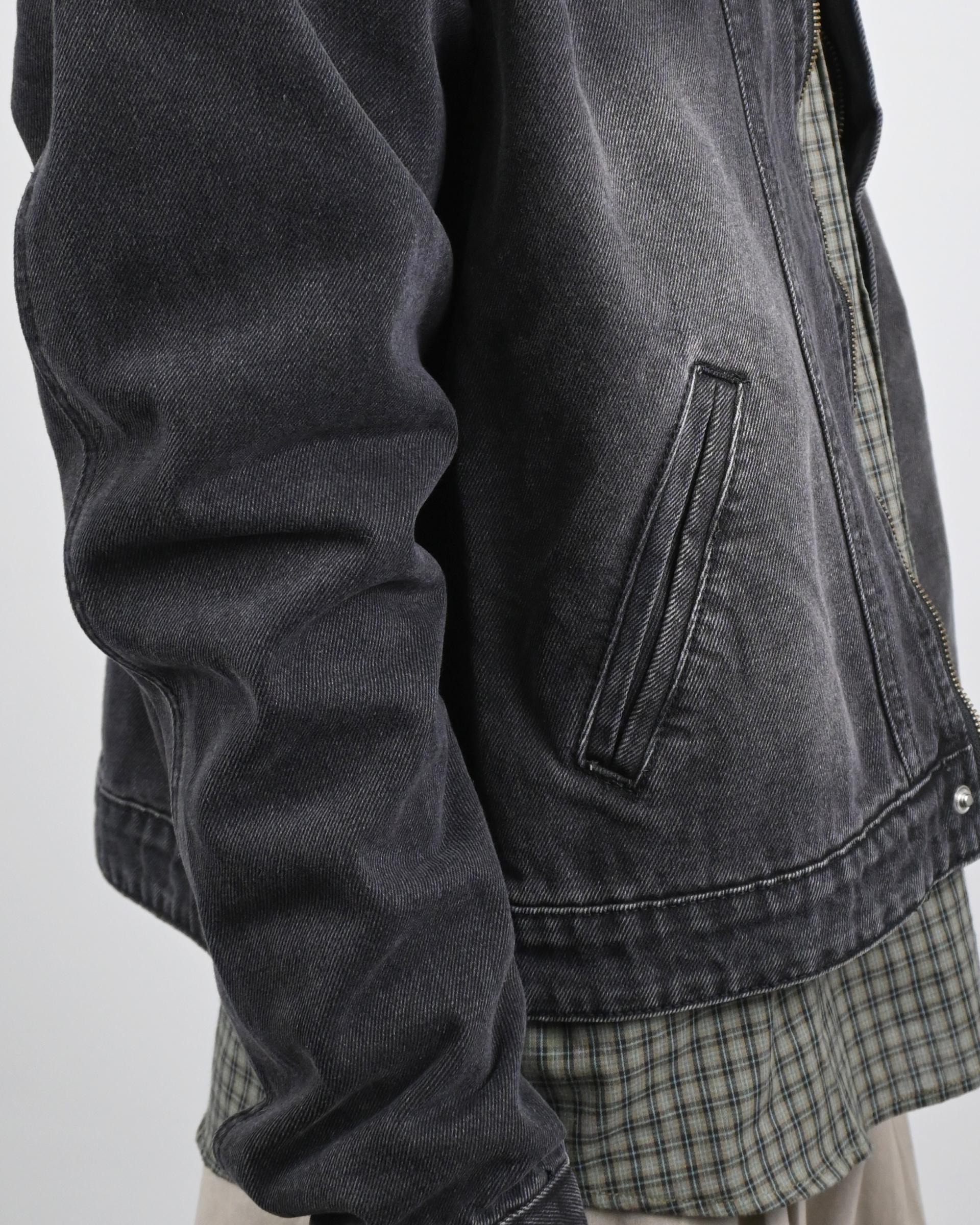 nox washed denim jacket