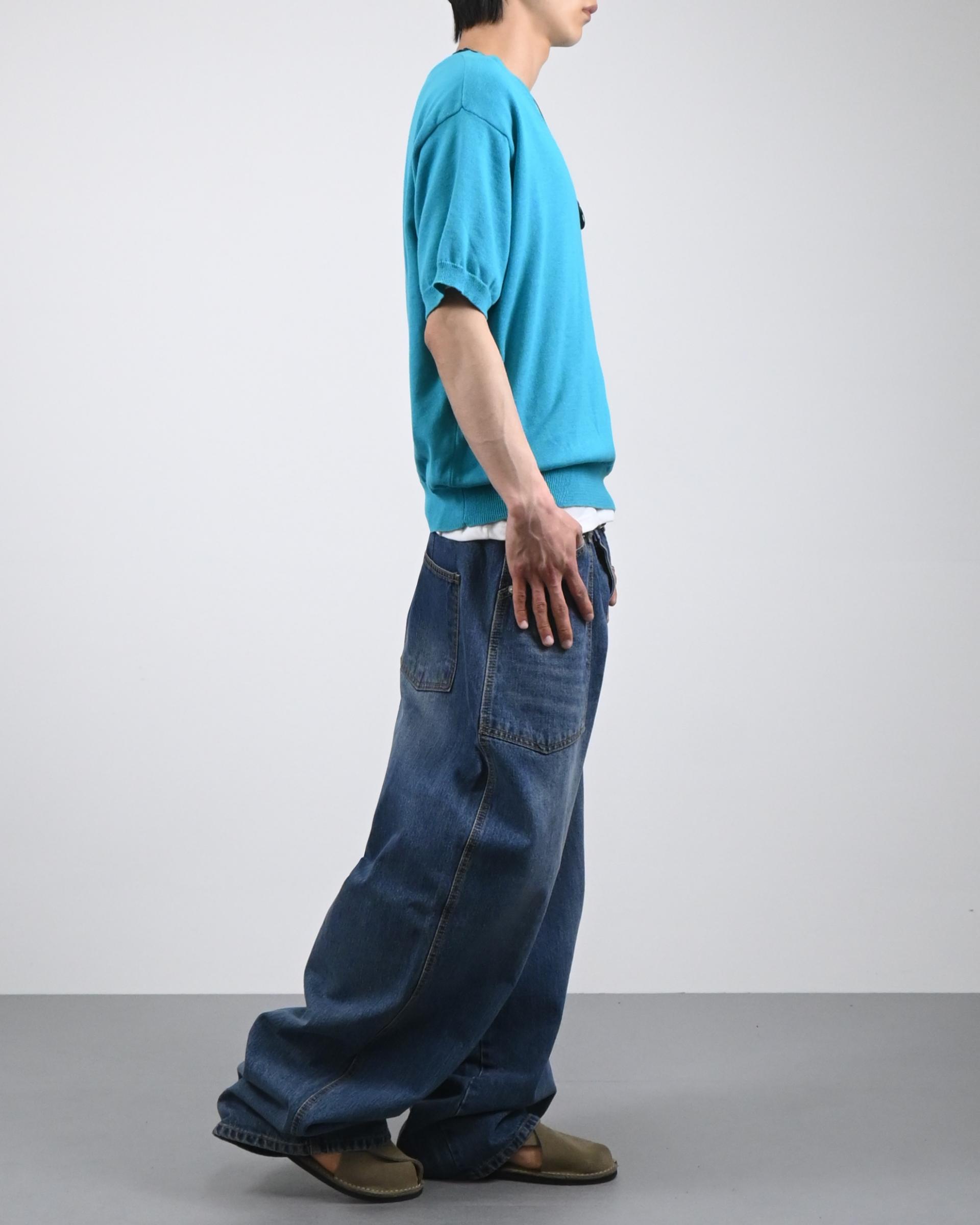 jane puttig pocket denim pants