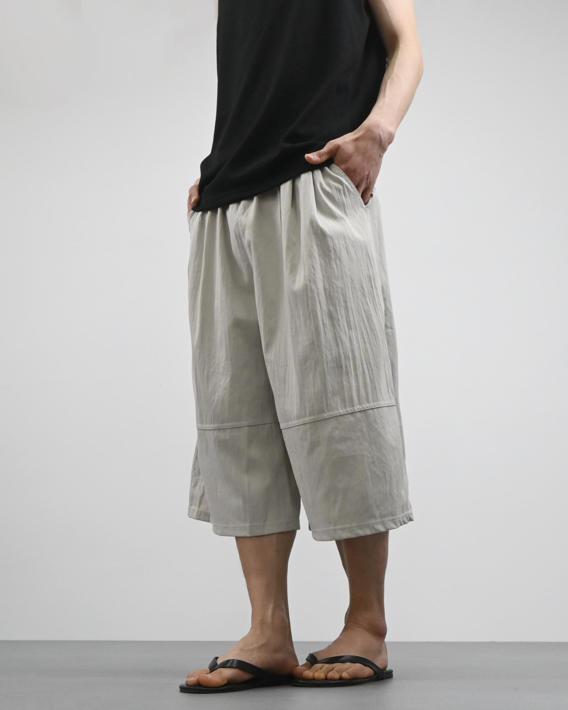 one tuck pigment bermuda sweatpants 복제