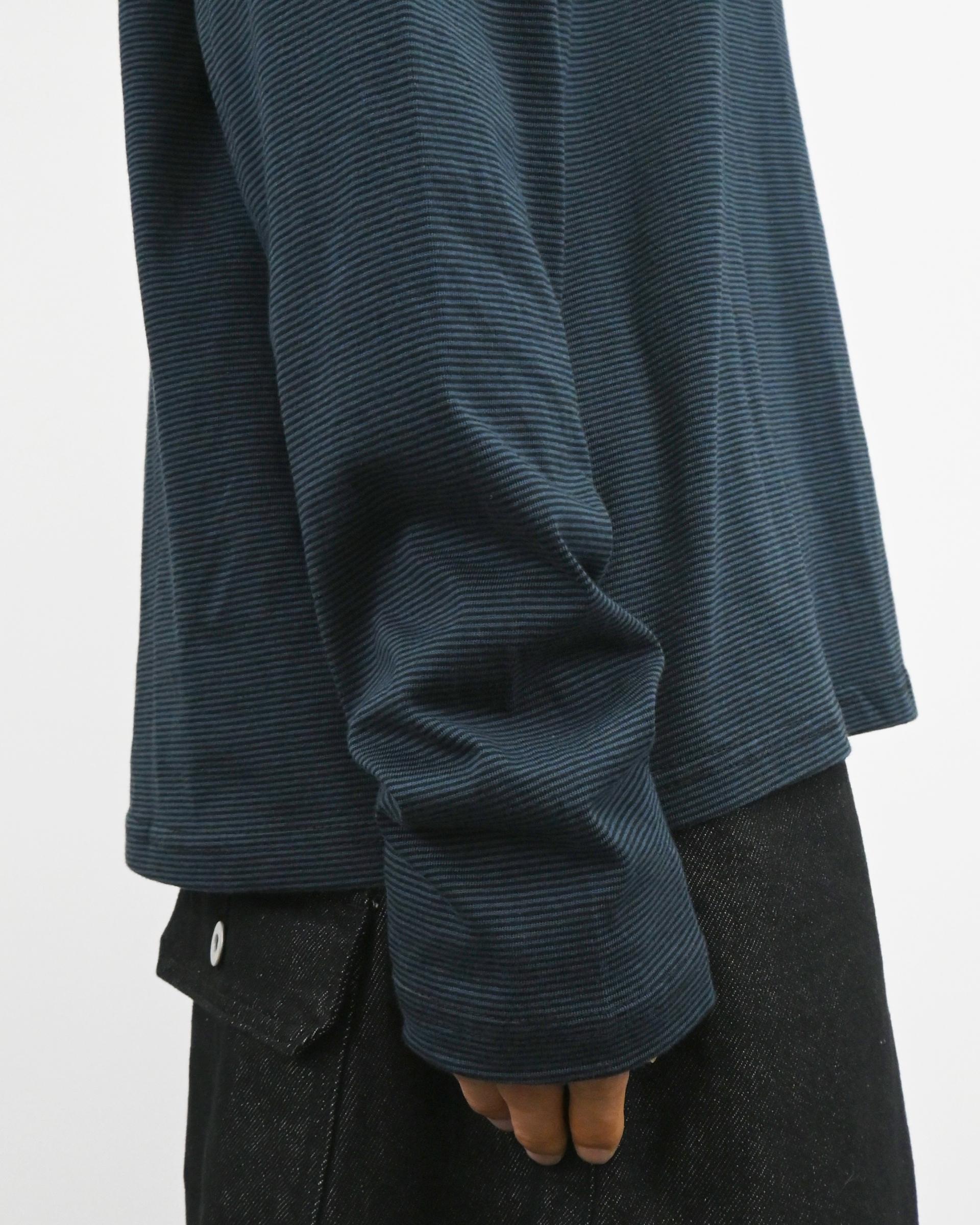 calm stripe warmer long sleeve