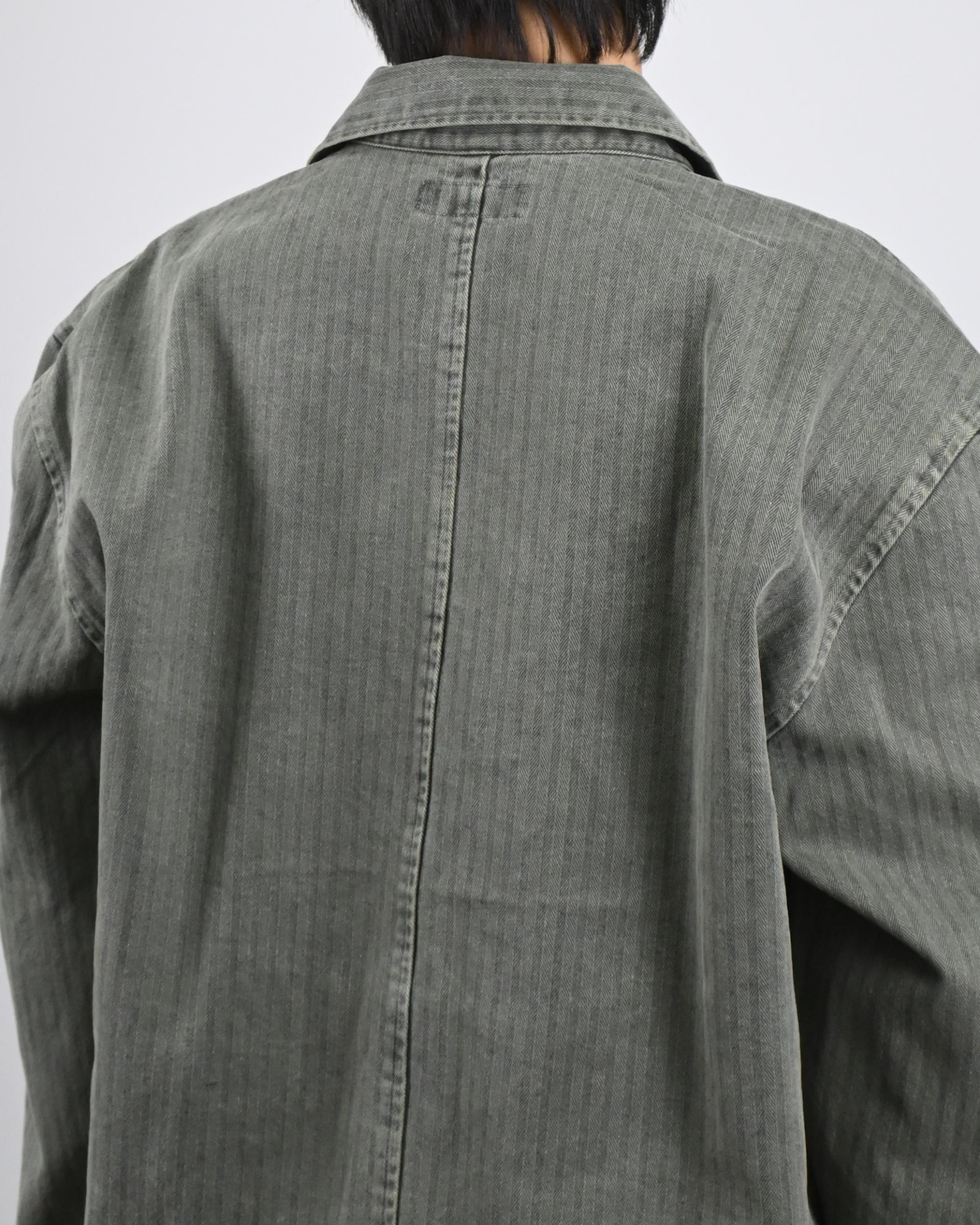 pigment herringbone field jacket