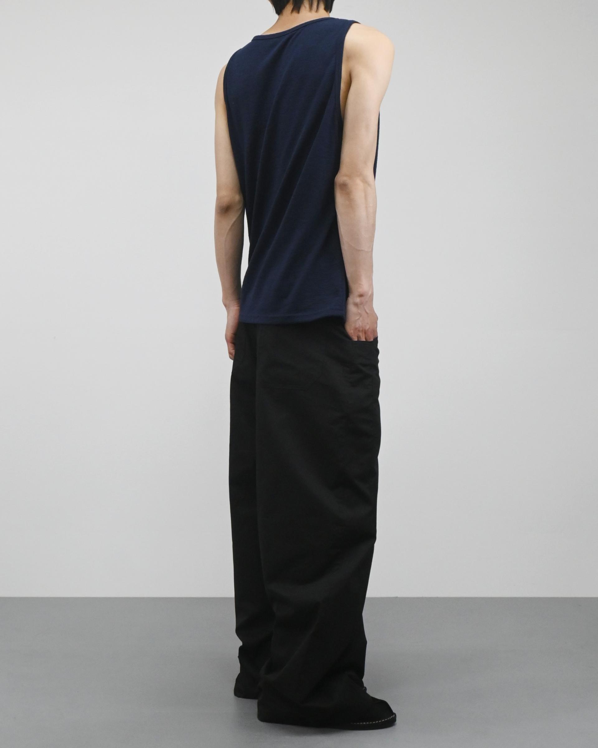 slub generous vest