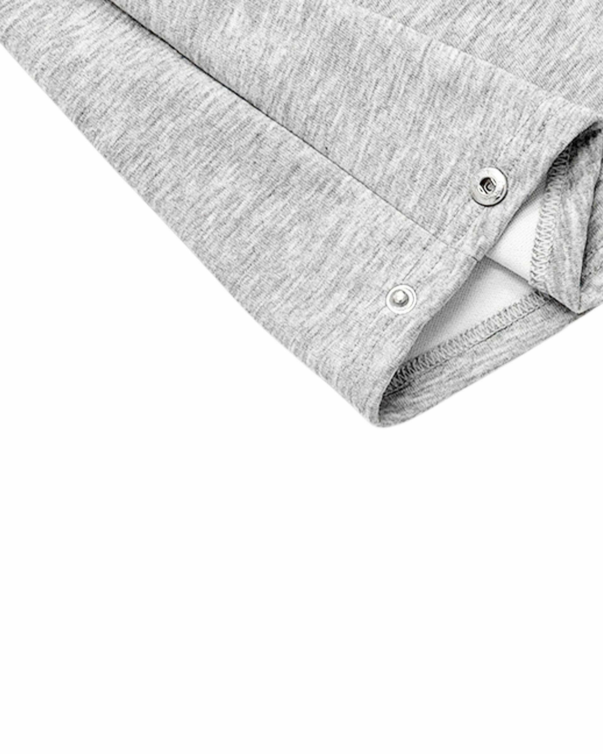 snap bermuda sweatpants
