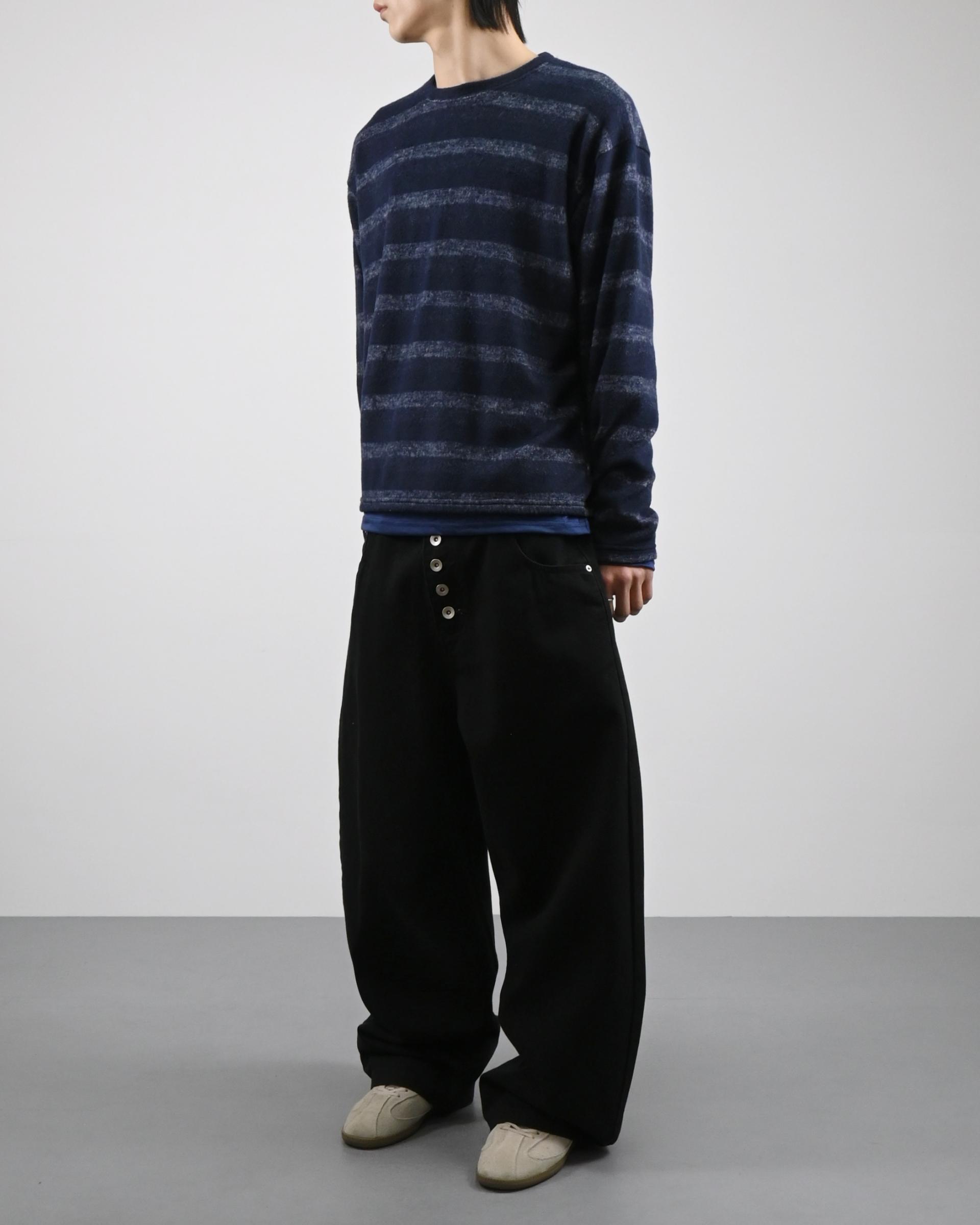 ash stripe knit