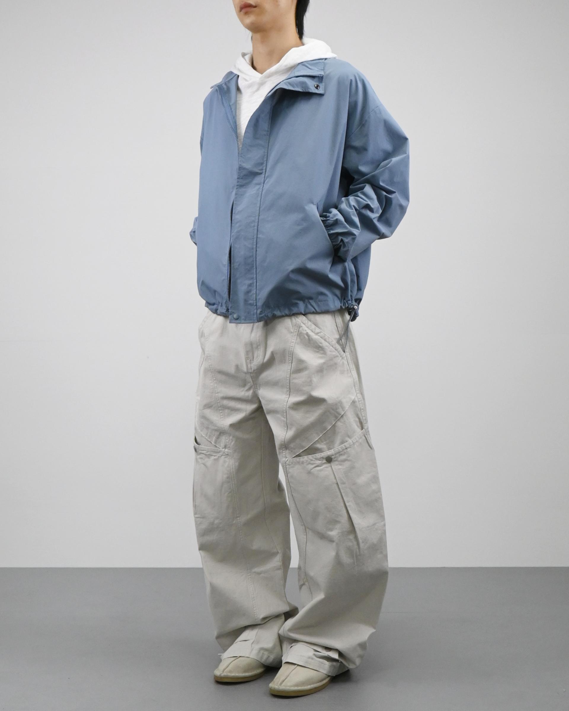 high neck windbreaker
