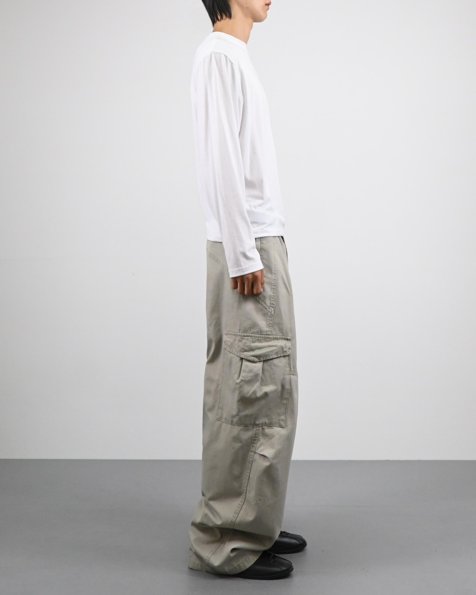 slub henley neck long sleeve 복제