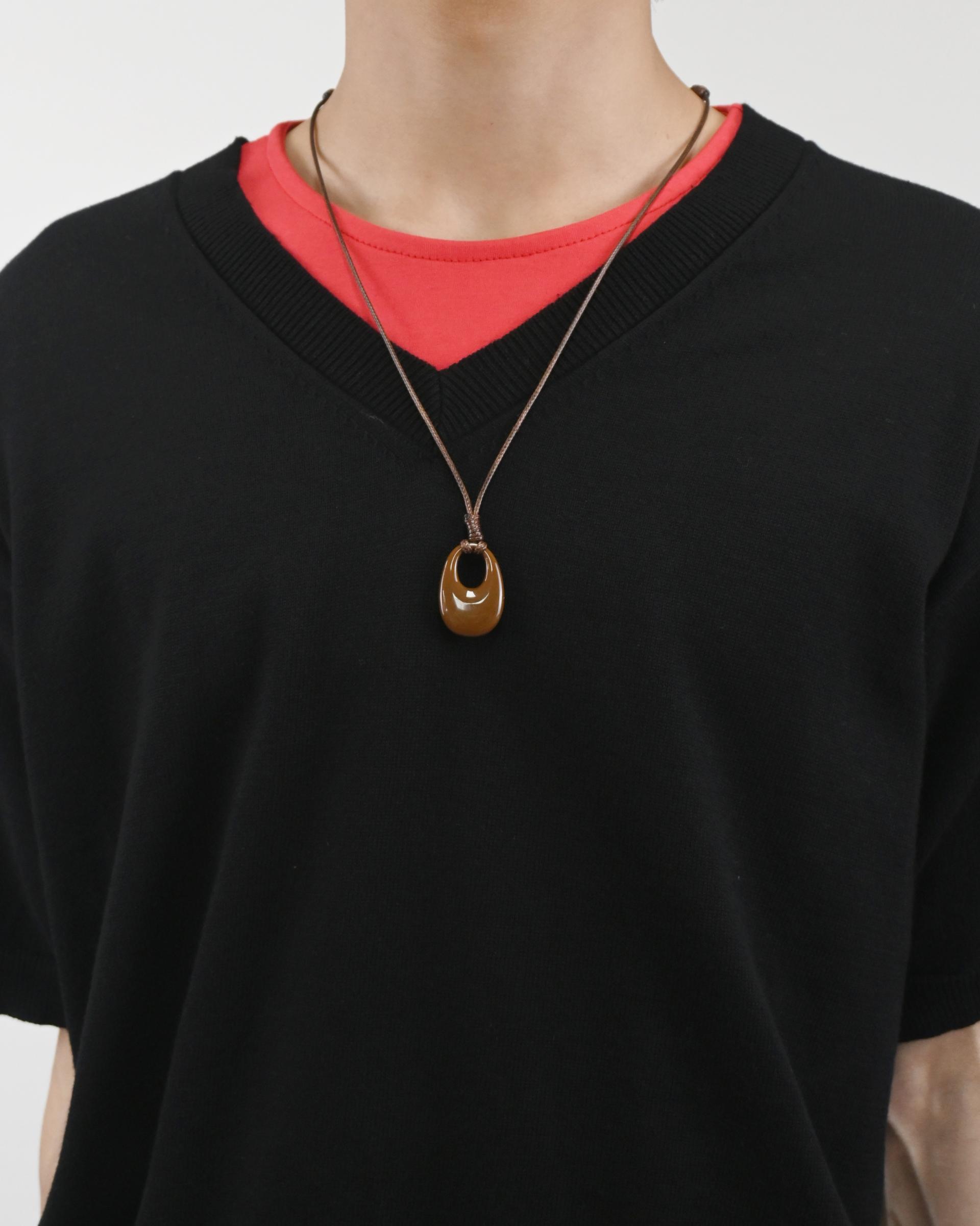 sierra v-neck half knit