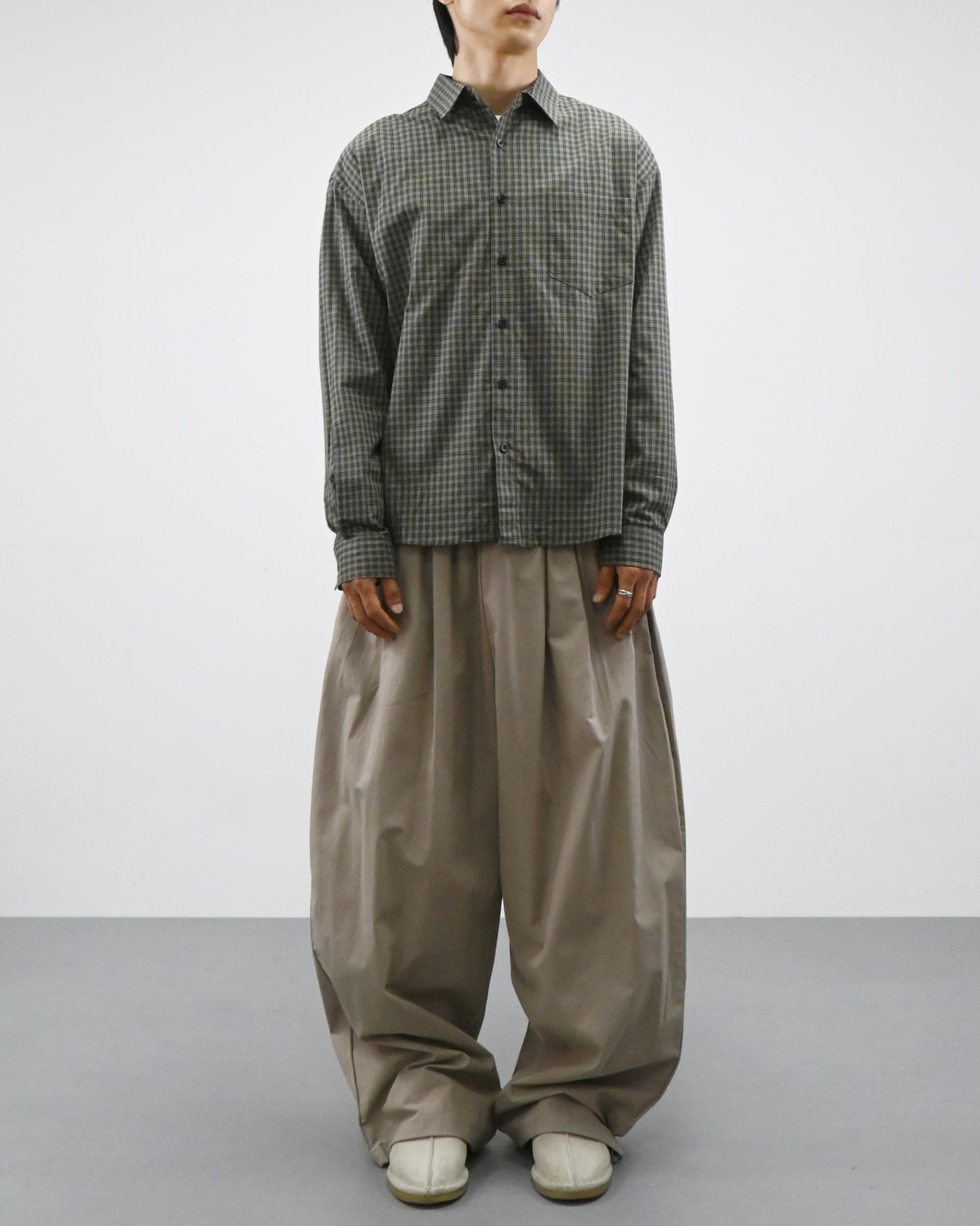 linen cotton balloon pants
