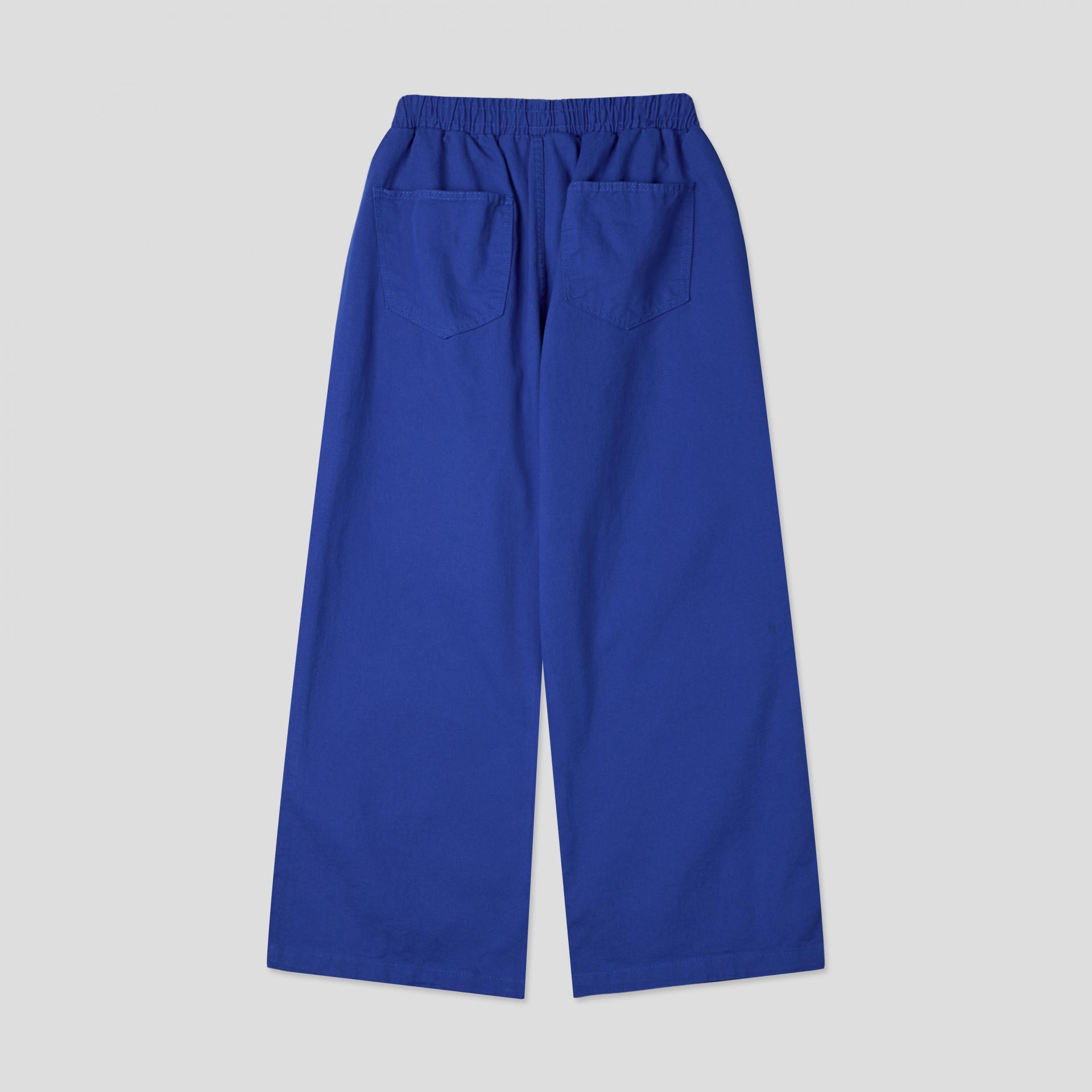 one tuck banding cotton pants