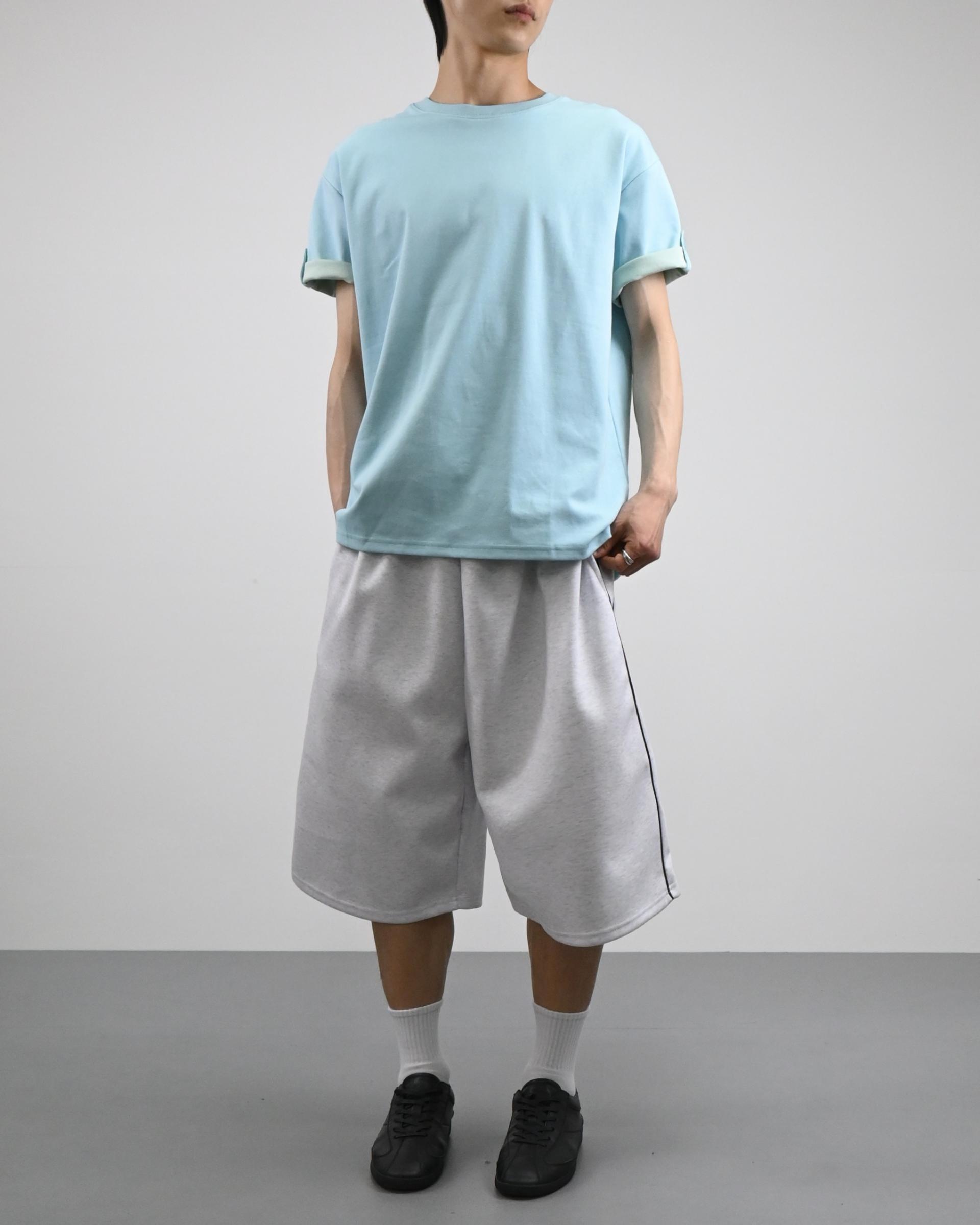 coloring roll-up half t-shirt