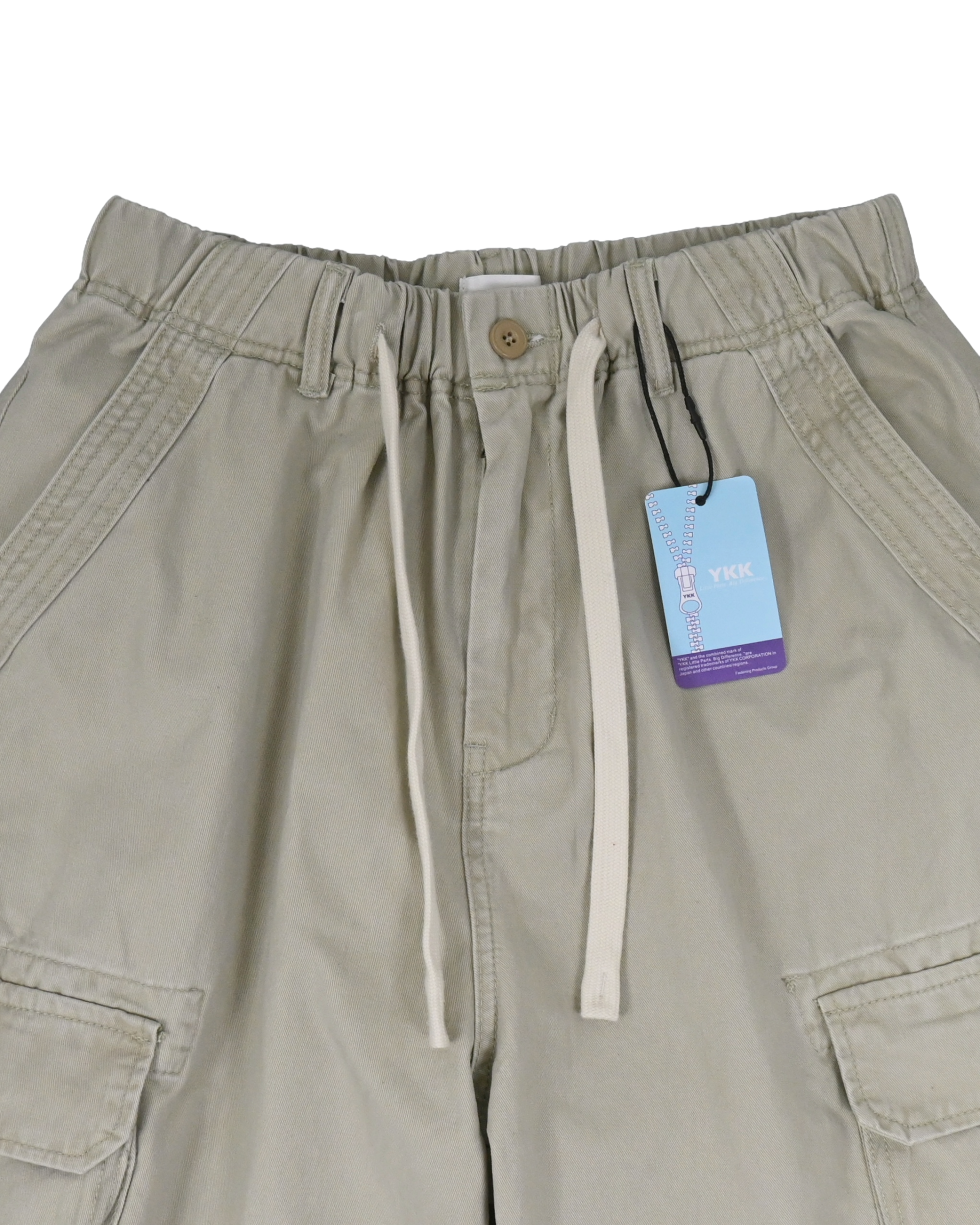 bio cotton bermuda cargo pants