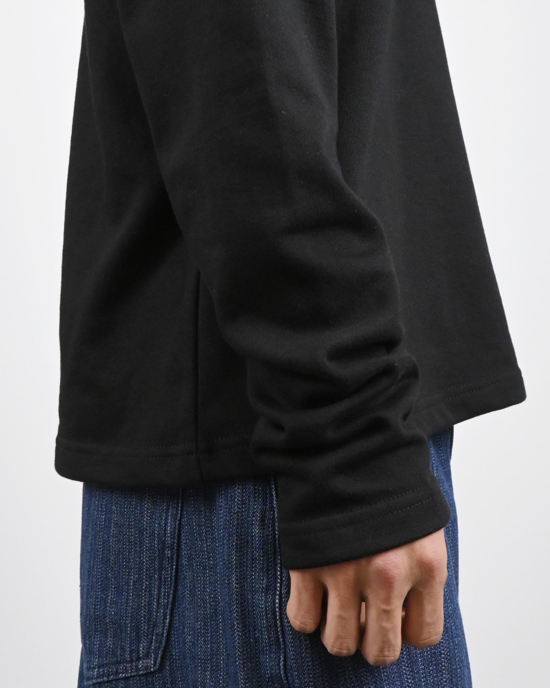 warmer henley neck hoodie
