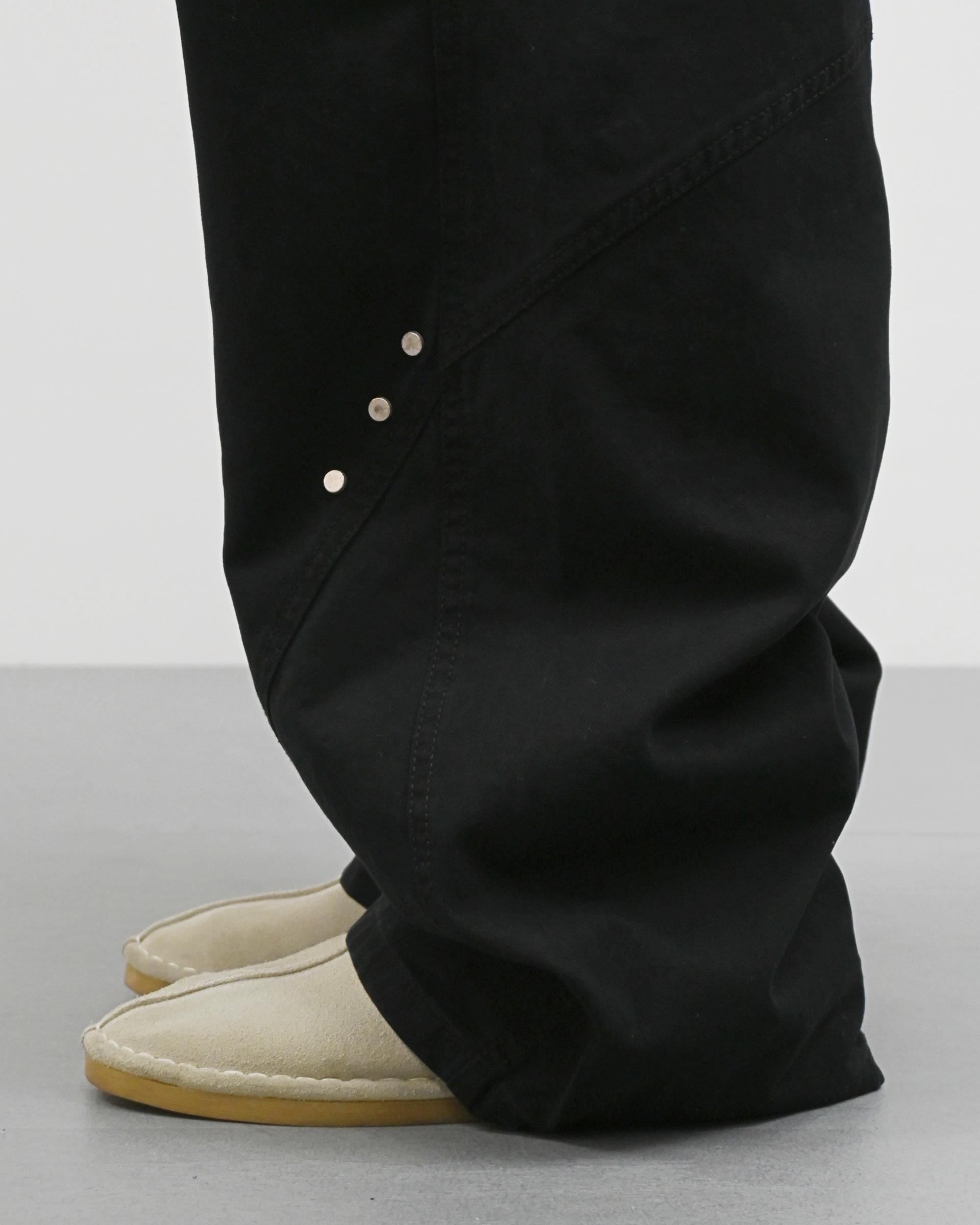bio cotton rivet pants