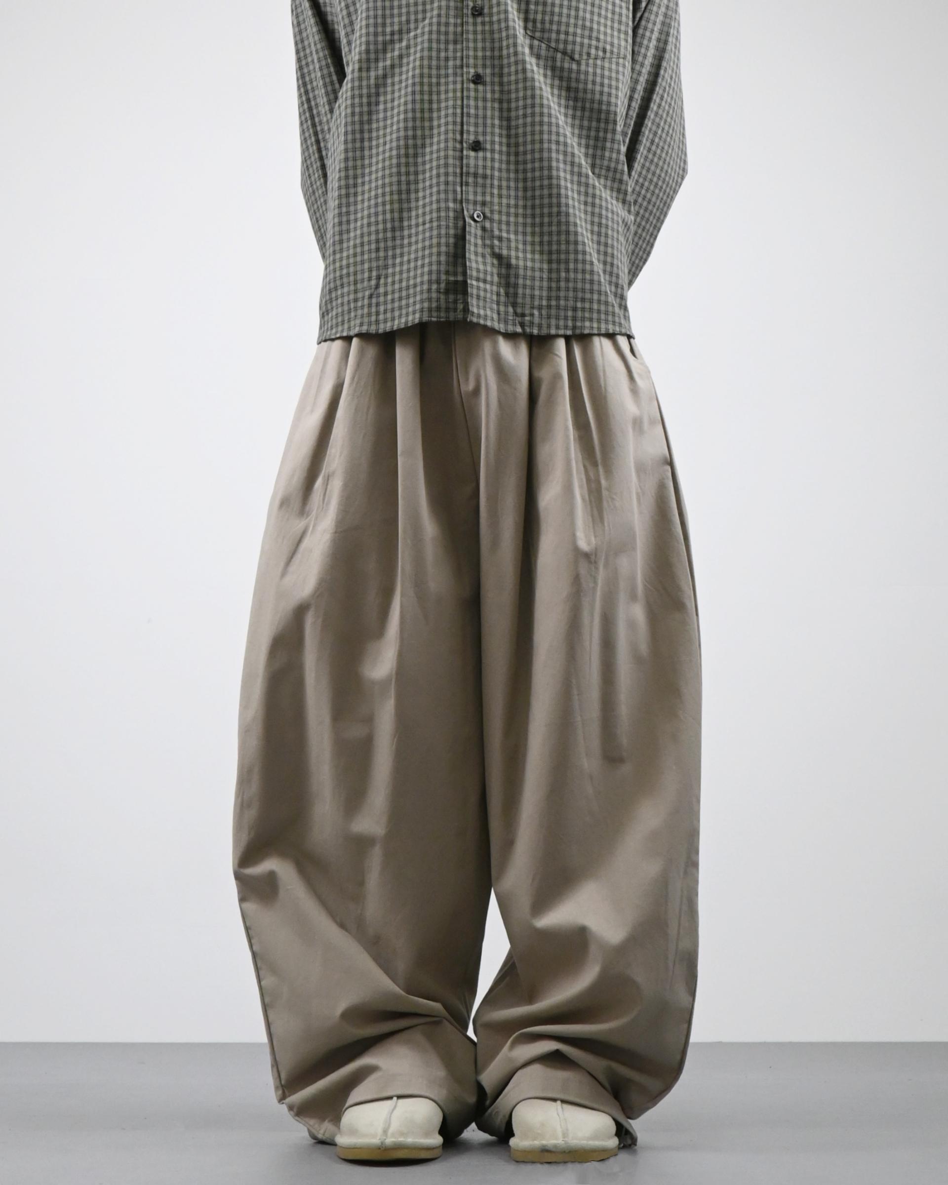 linen cotton balloon pants