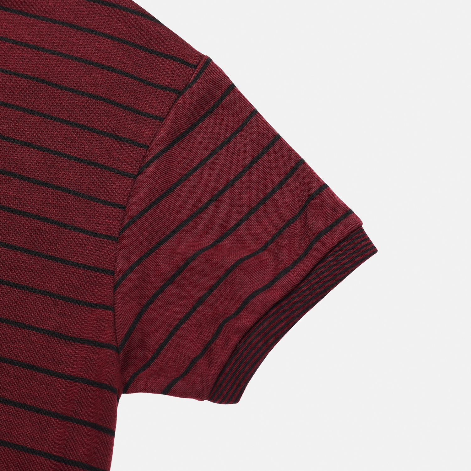 stripe ringer half t-shirt