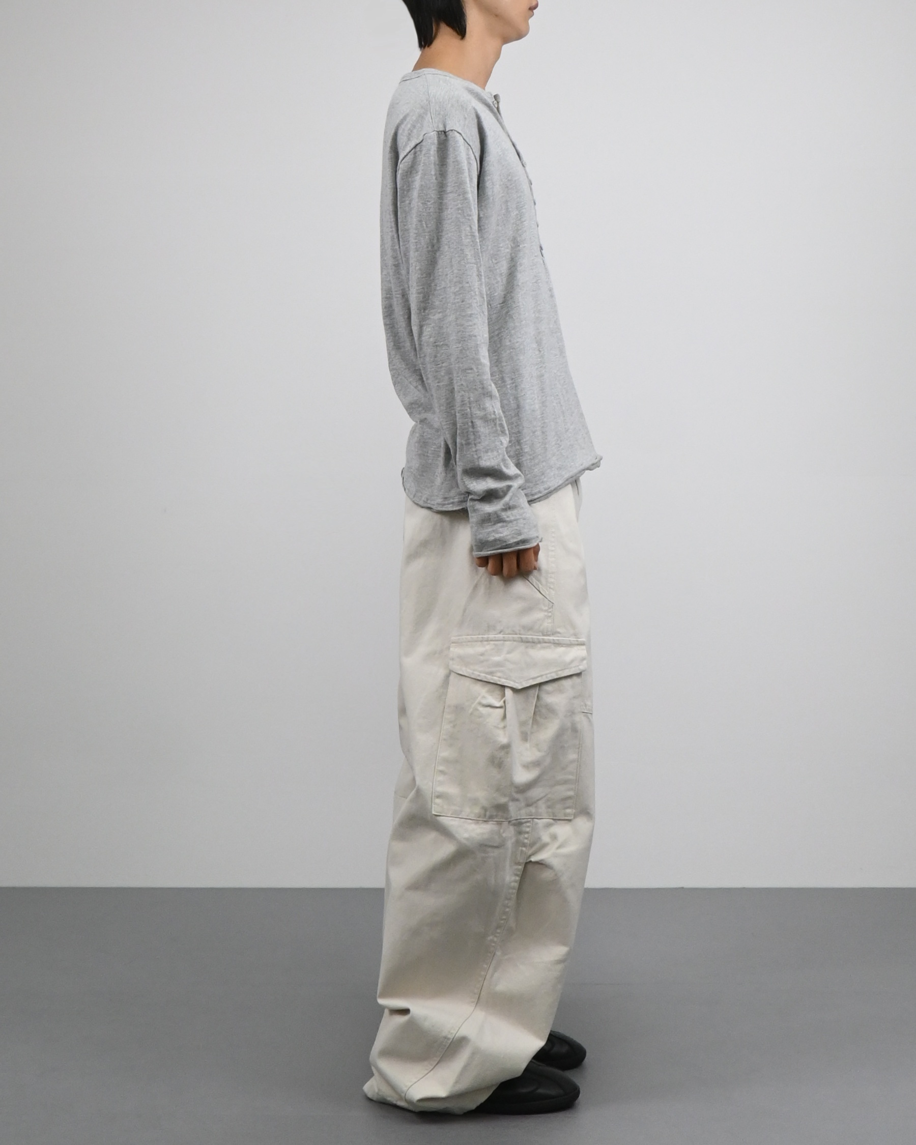 neon invision curved cotton pants