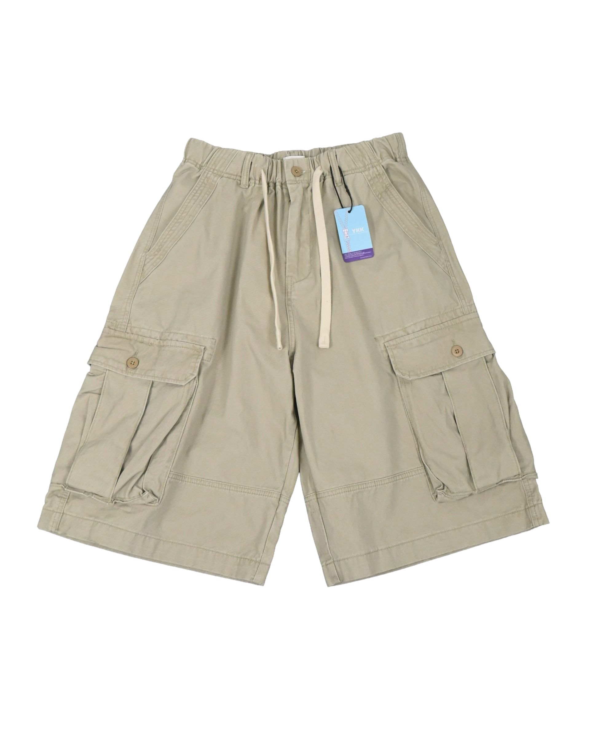 bio cotton bermuda cargo pants