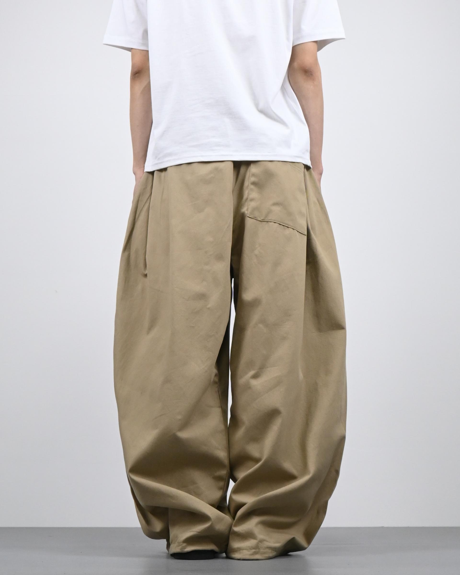 teddy balloon cotton pants