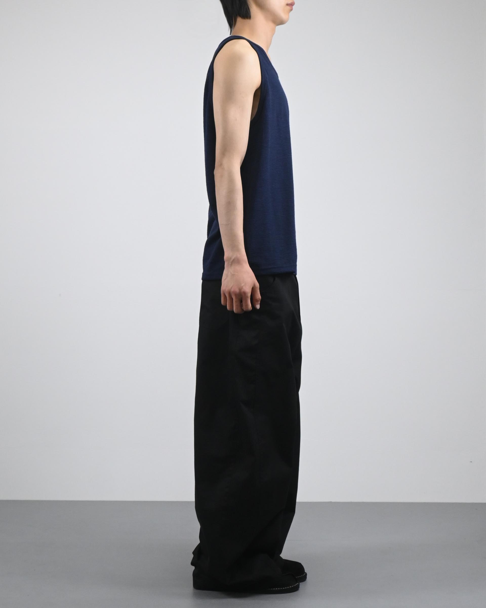 slub generous vest