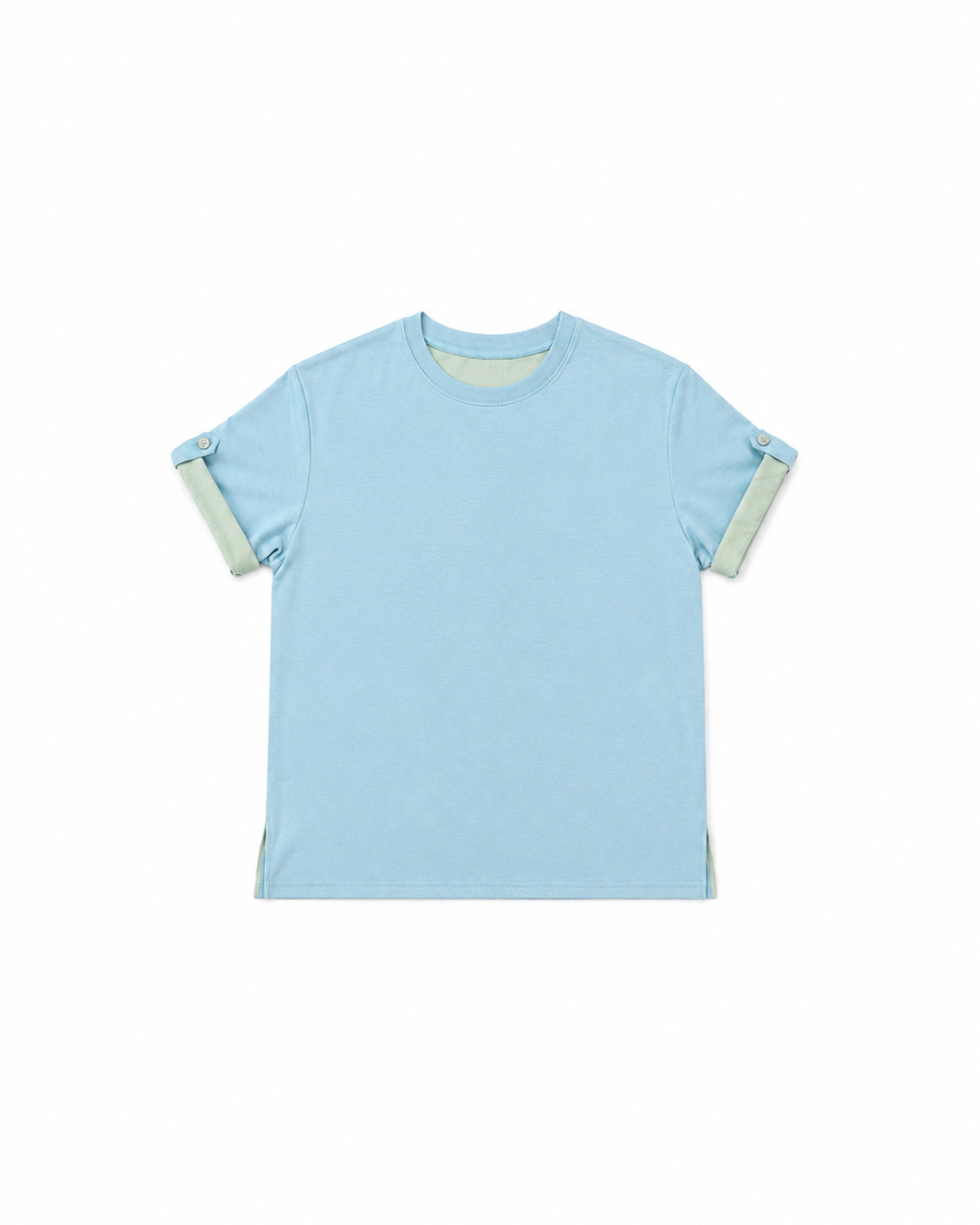 coloring roll-up half t-shirt