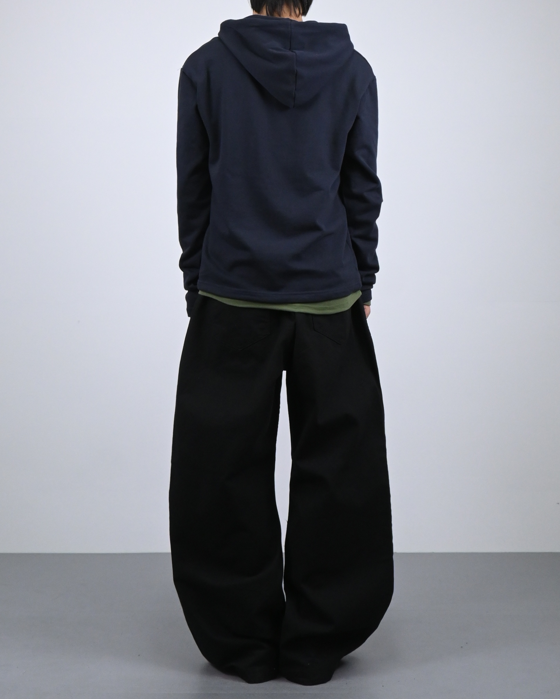 warmer henley neck hoodie