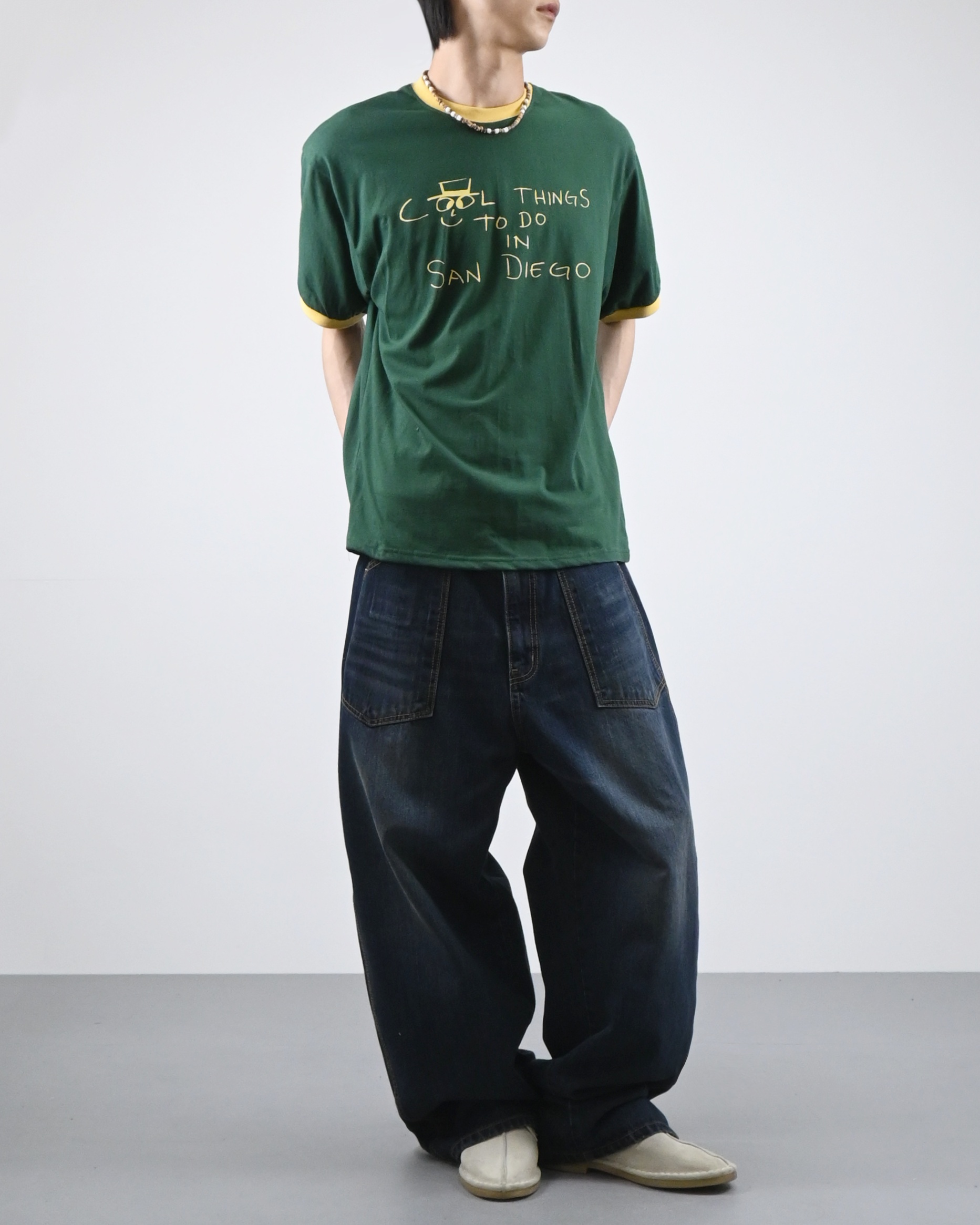 san diego ringer half t-shirt