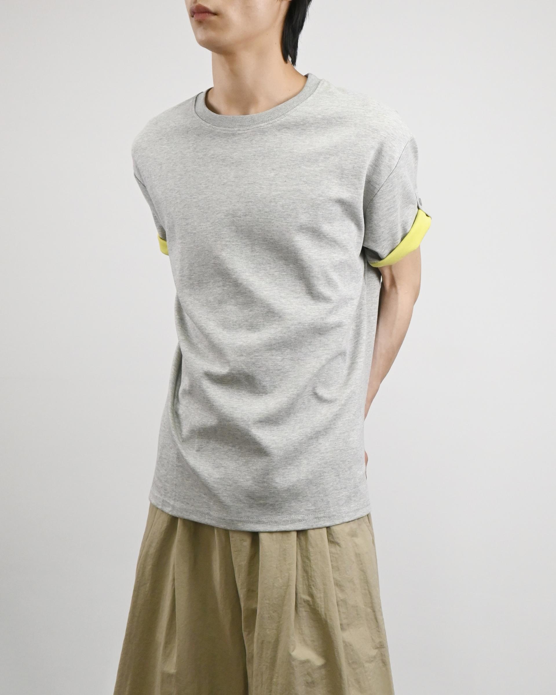 coloring roll-up half t-shirt