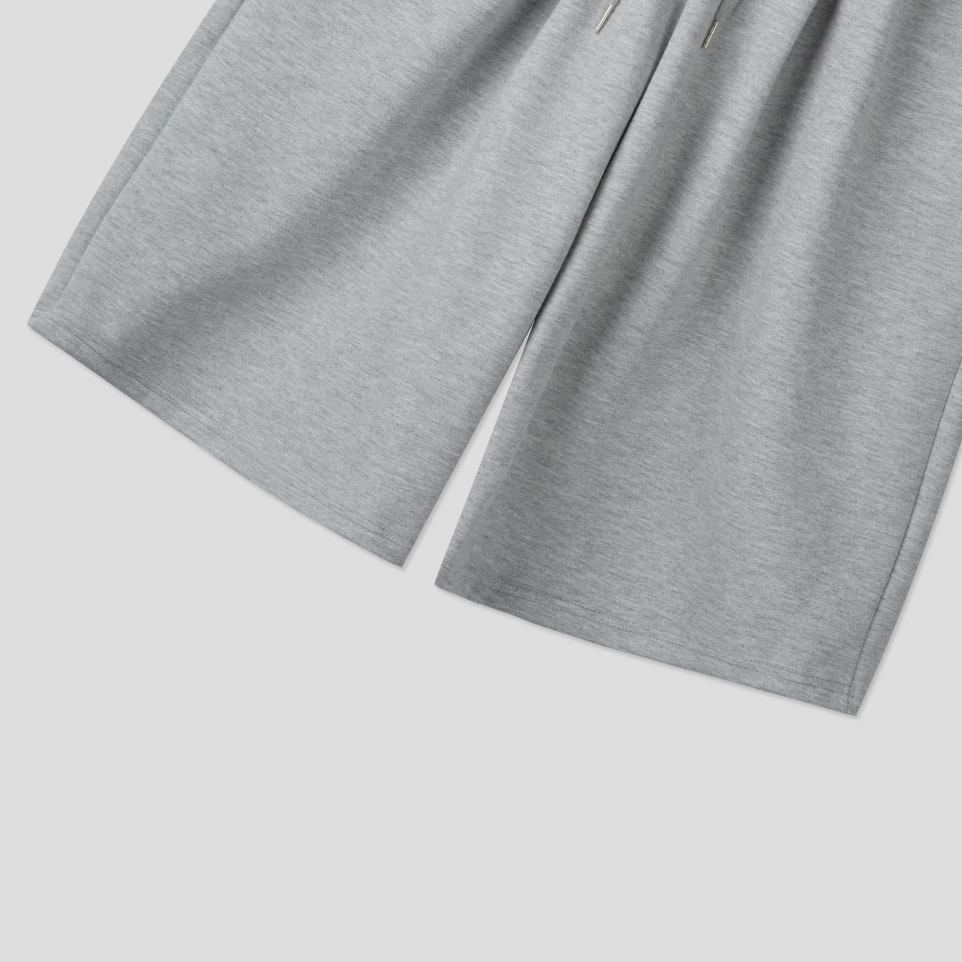 carp pin tuck bermuda sweatpants